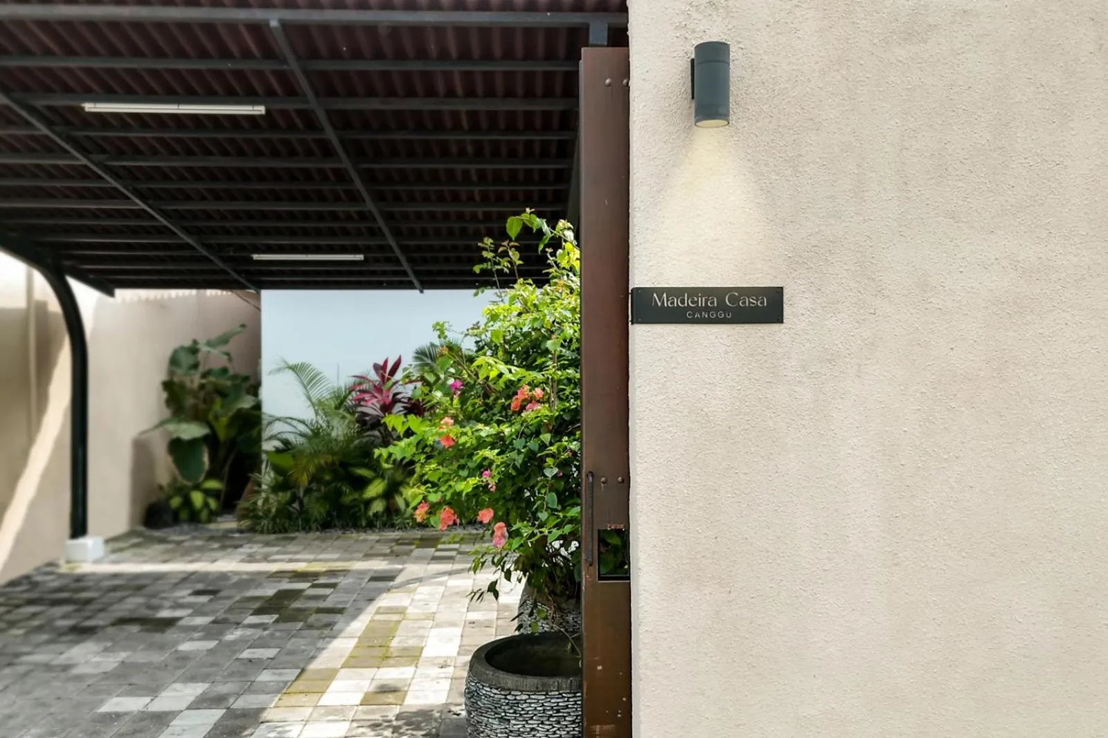 Street view in Madeira Casa Canggu, Bali