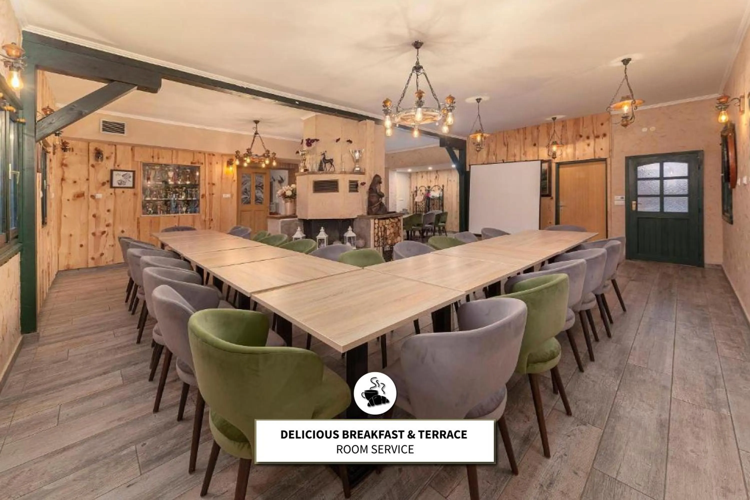 Restaurant/places to eat in Hotel Burger Veniše