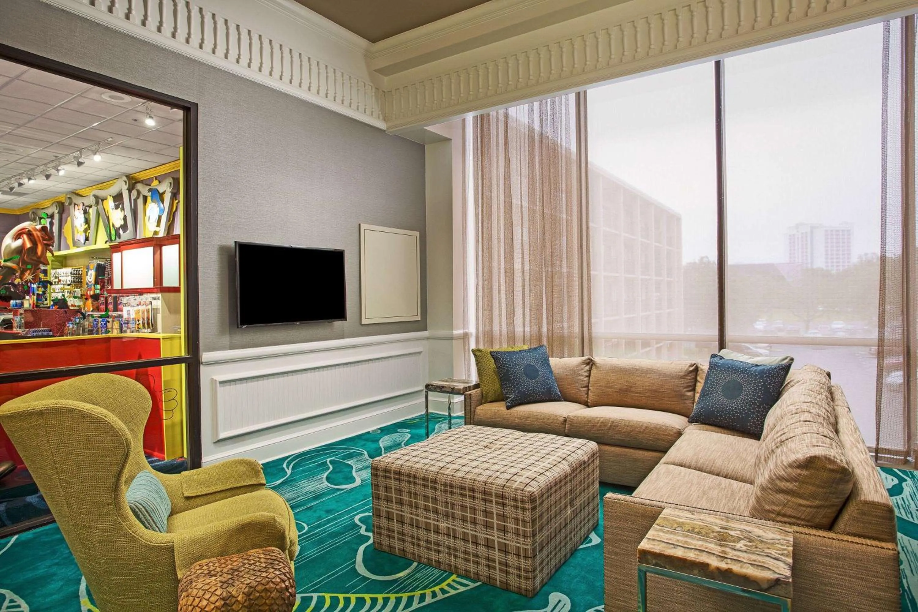 Lobby or reception in Wyndham Garden Lake Buena Vista – Disney Springs® Area