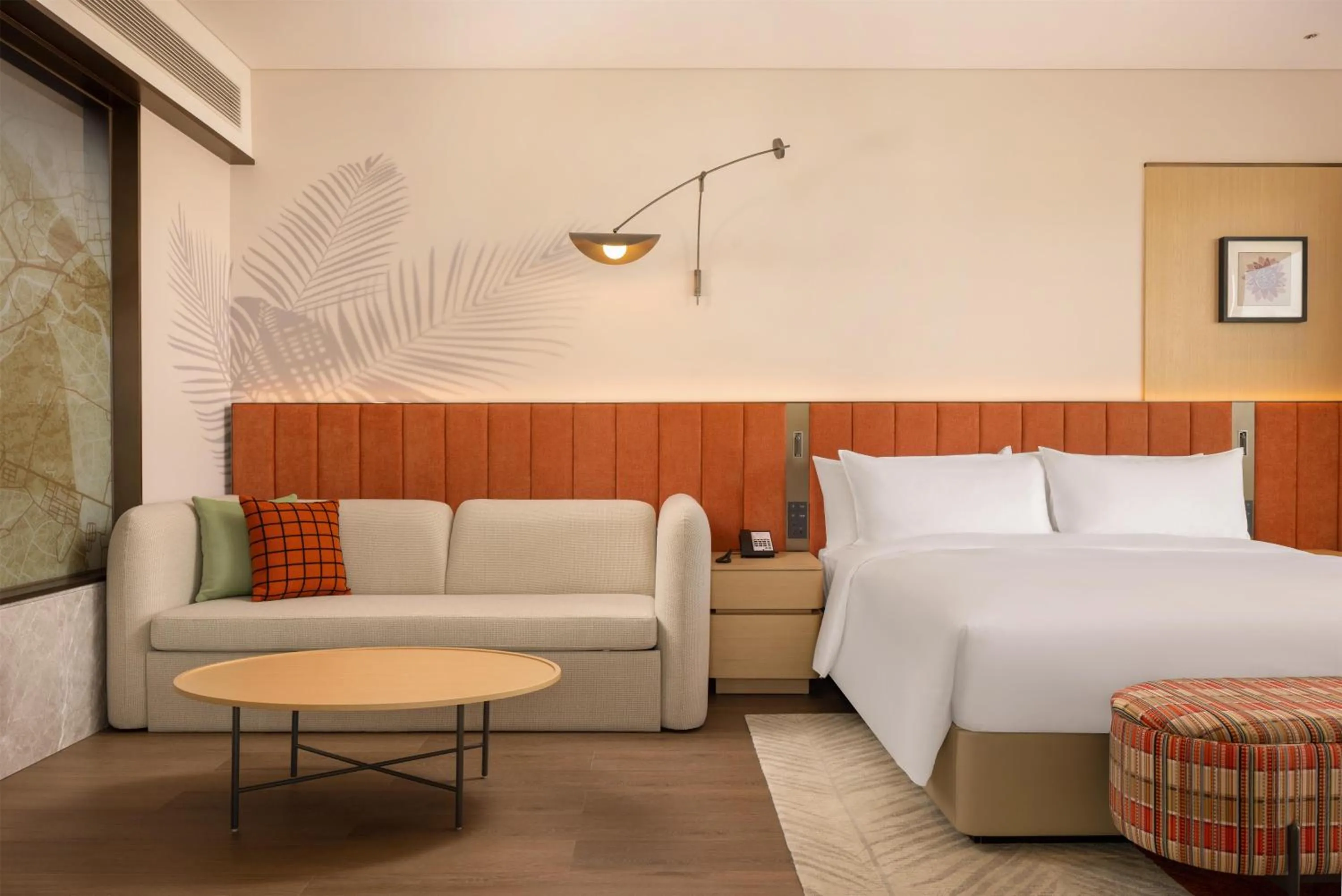 Deluxe King Room with Sofa Bed in Hilton Garden Inn Xishuangbanna Gasa Airport