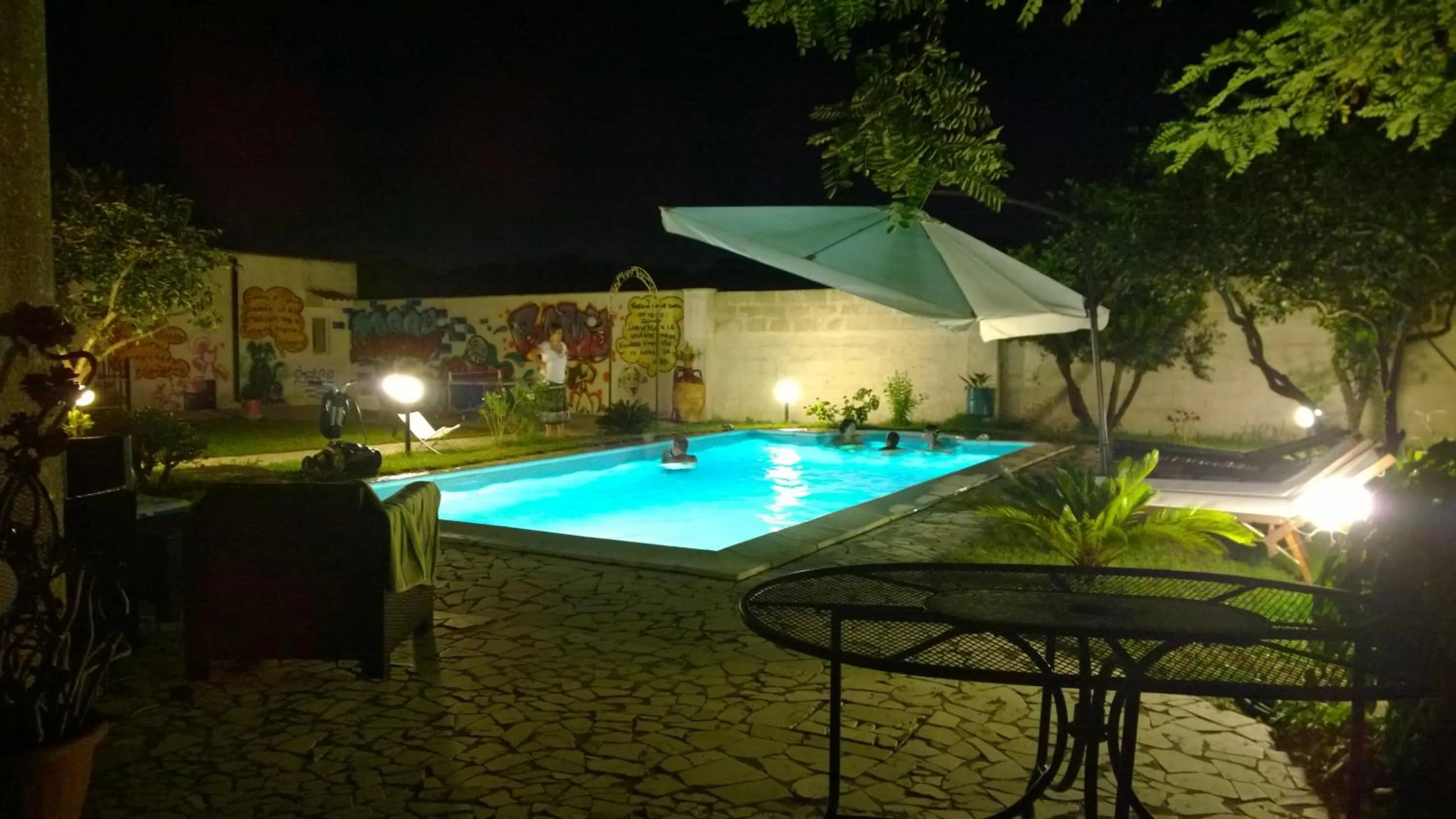 Garden in B&B Villa Romina