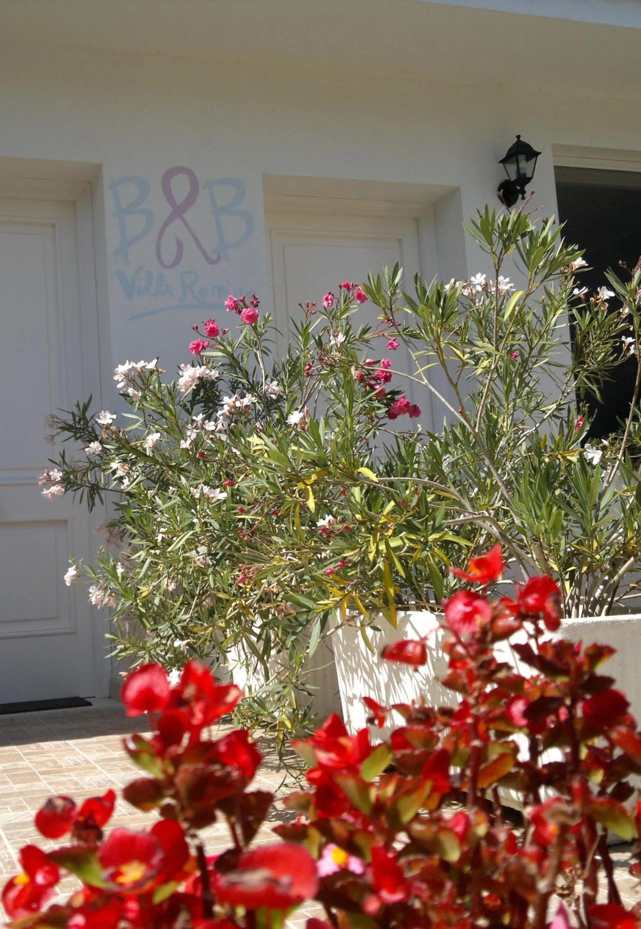 Patio in B&B Villa Romina