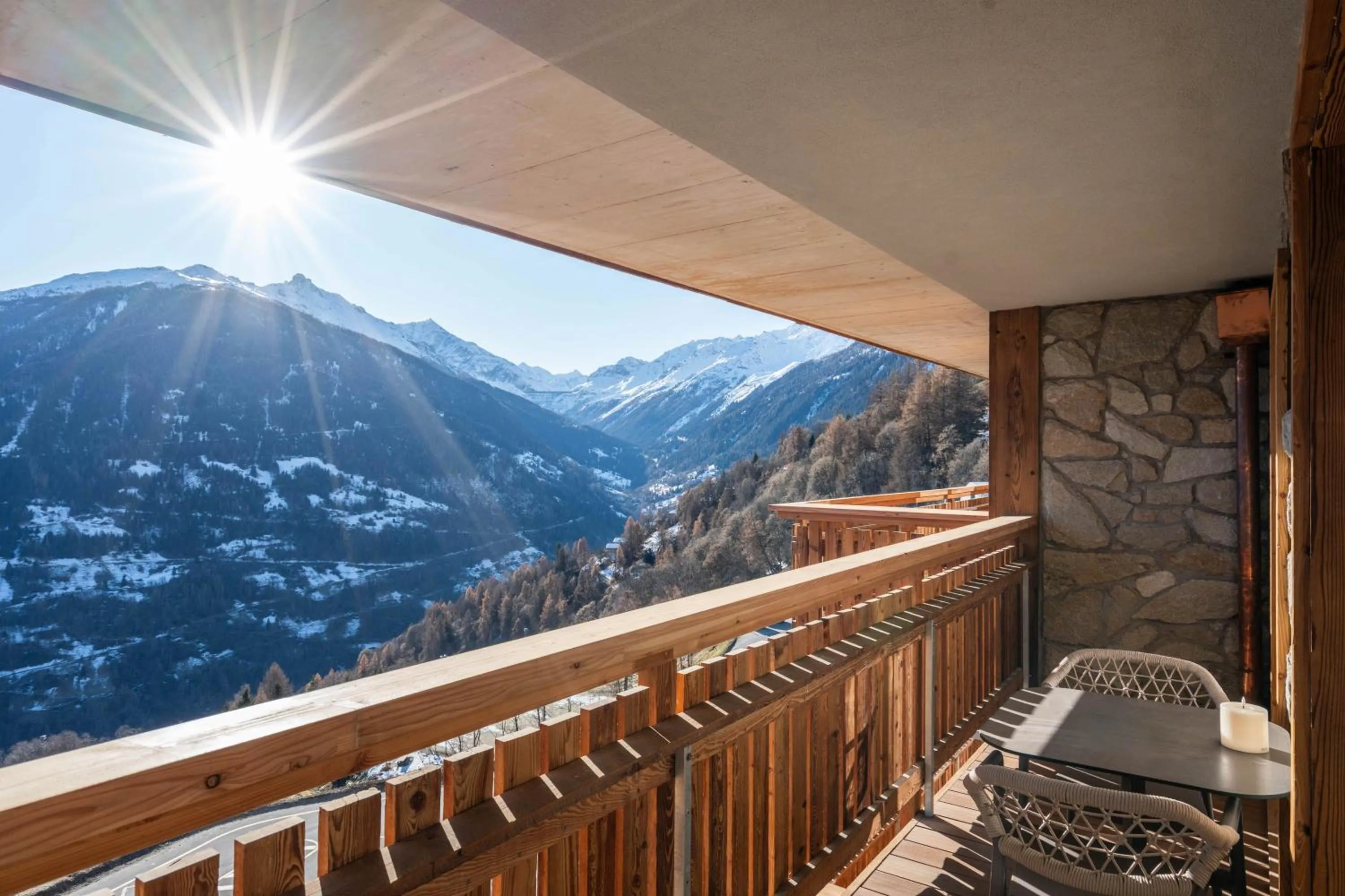 Mountain view in Dent Blanche Resort - TemptingPlaces Collection