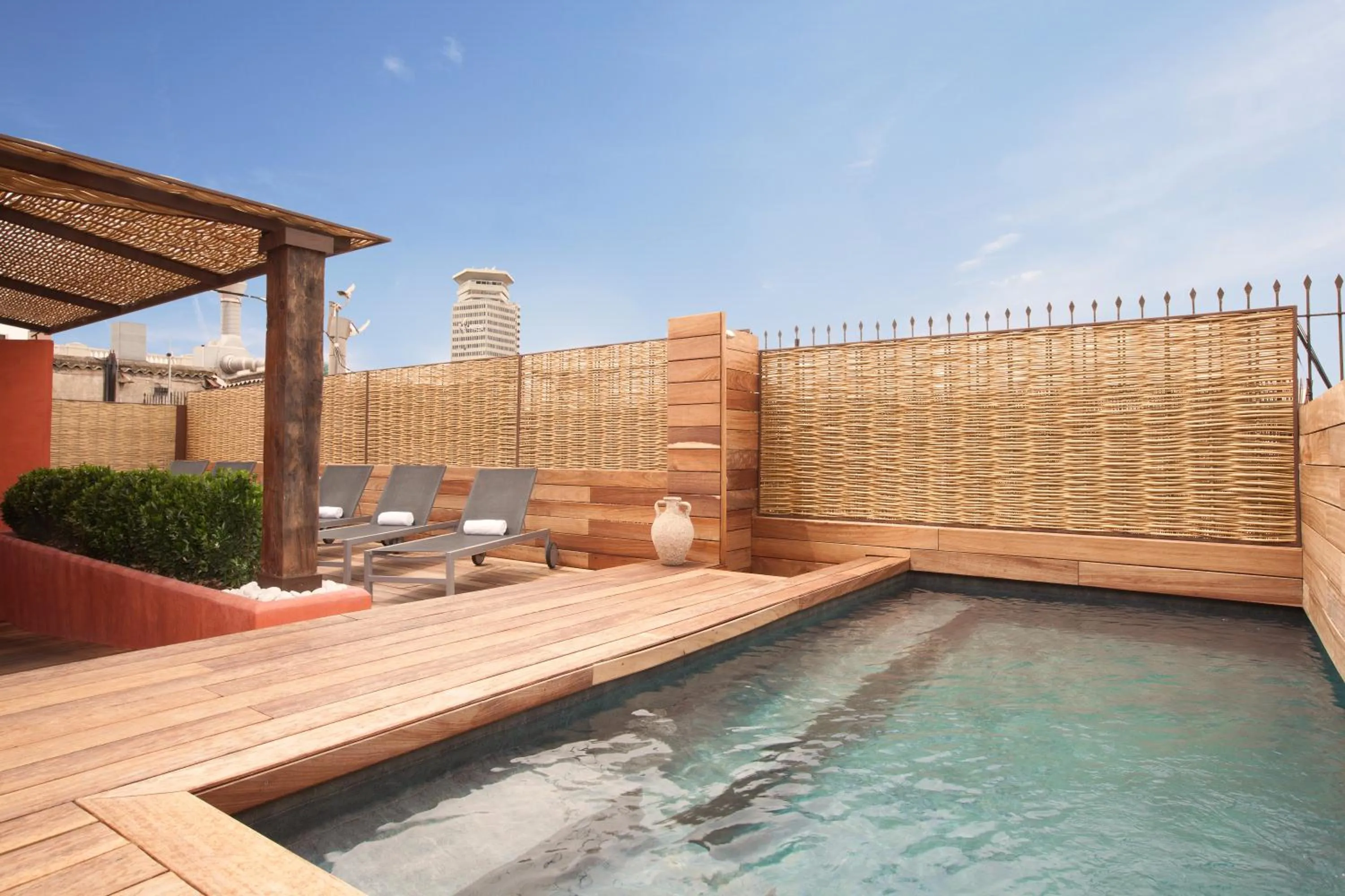 Balcony/Terrace in Enjoybcn Colon Apartments