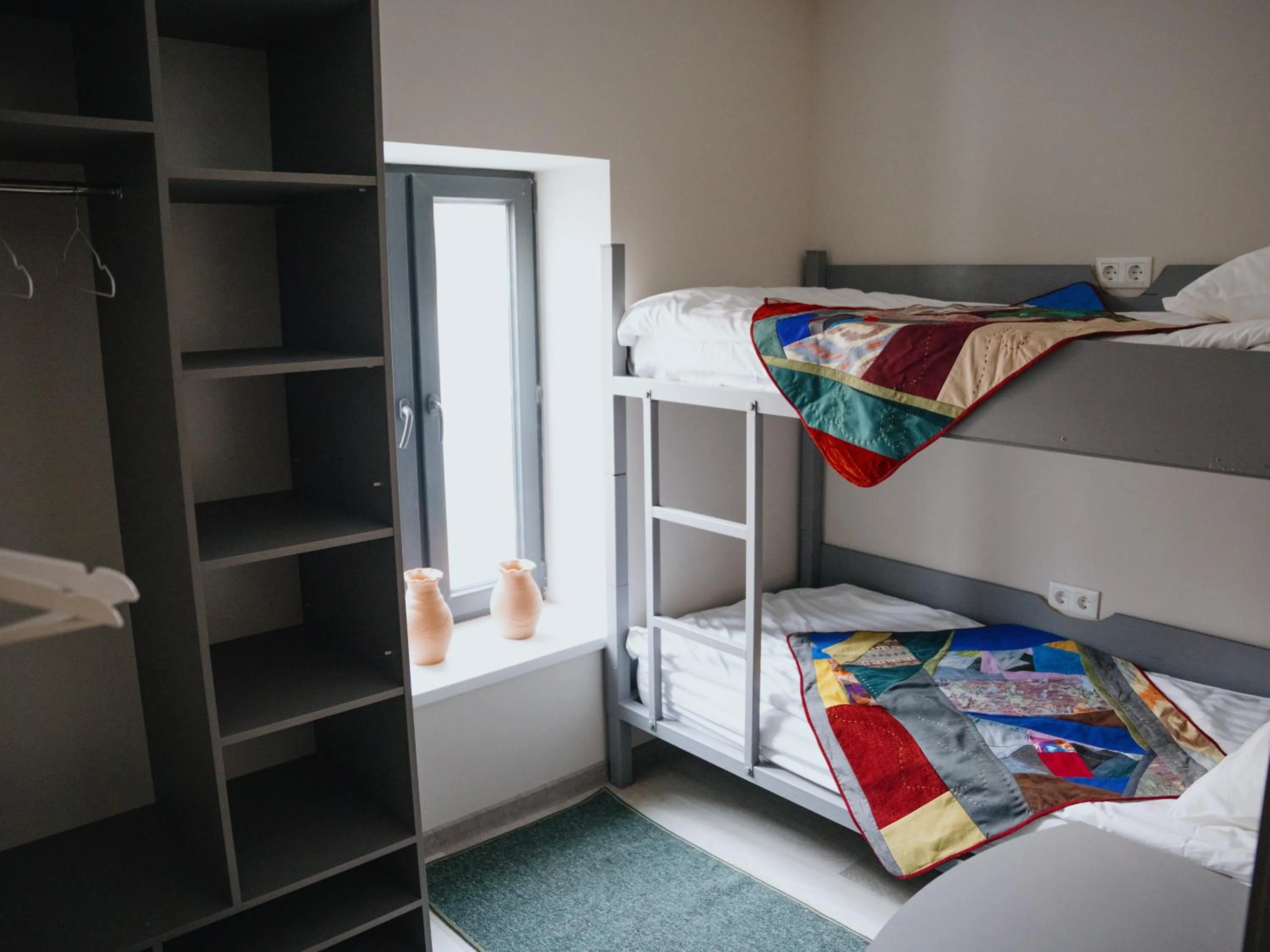 Bed in Skeramos Boutique Art Hotel