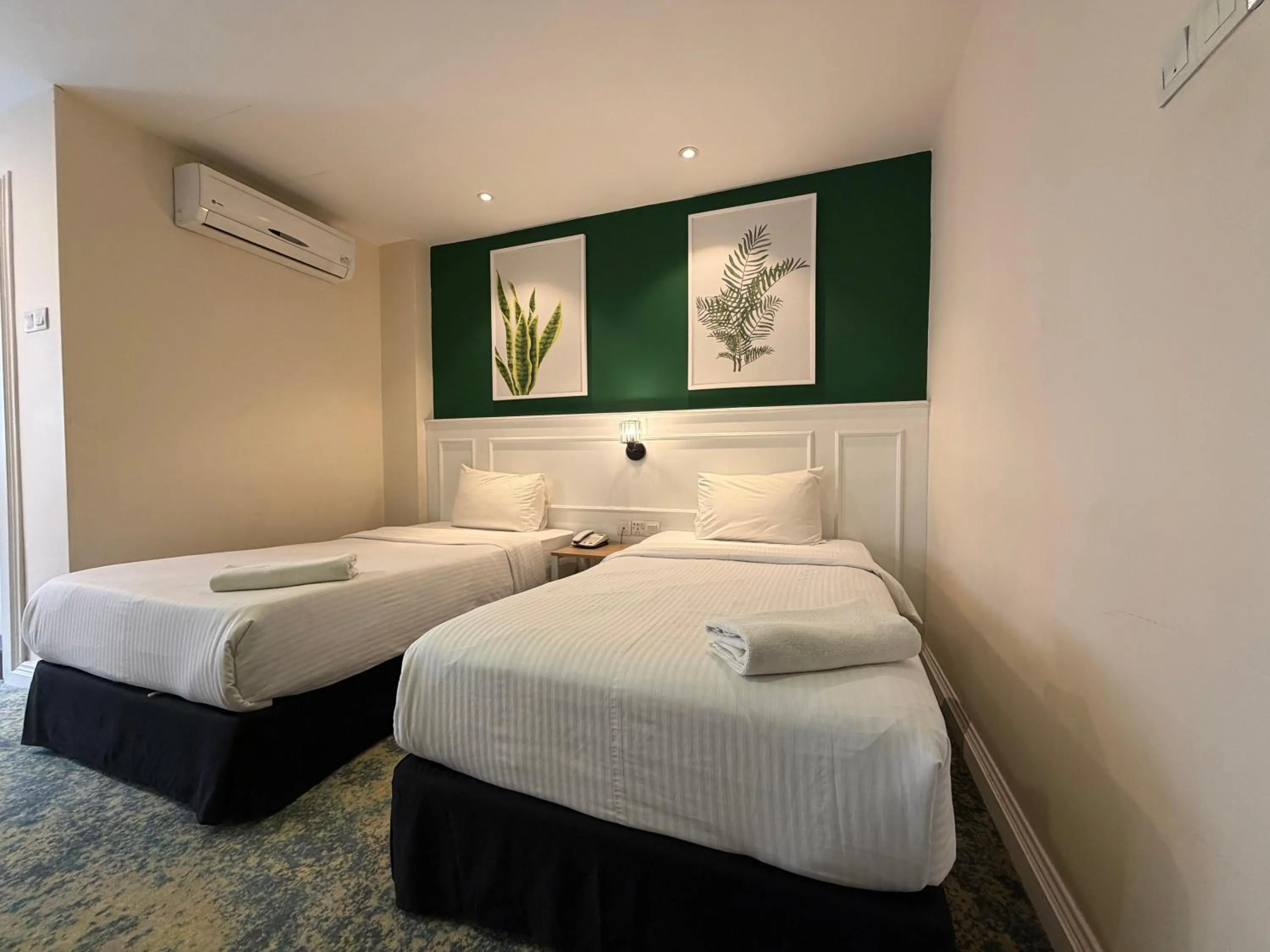 Bed in Asto Hotel Kuala Lumpur