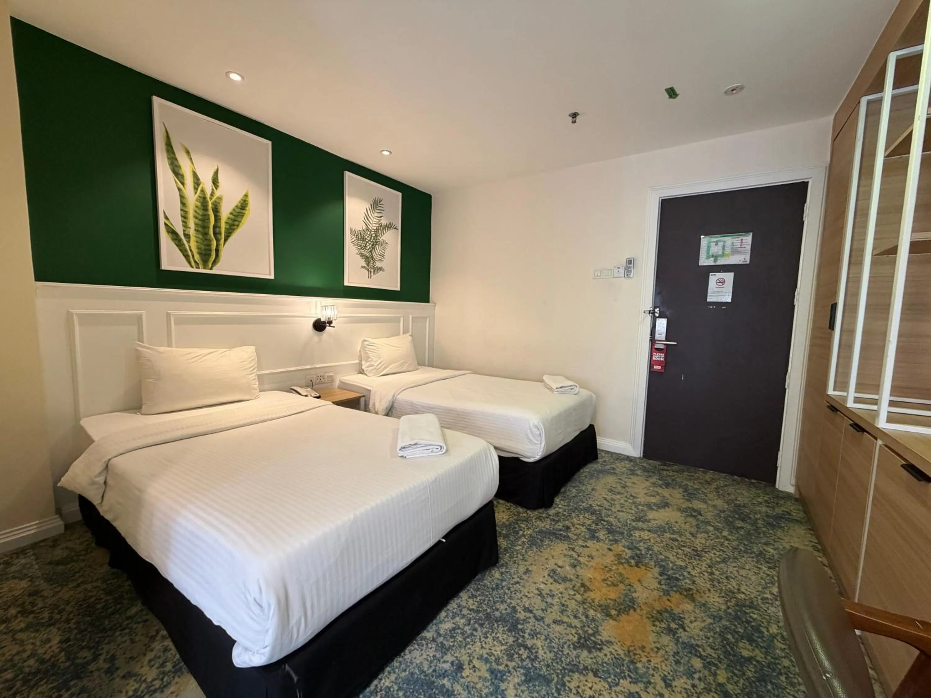 Bed in Asto Hotel Kuala Lumpur