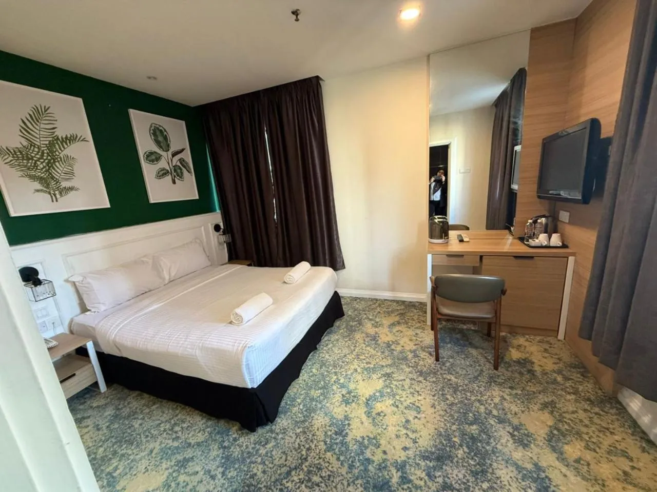 Bed in Asto Hotel Kuala Lumpur