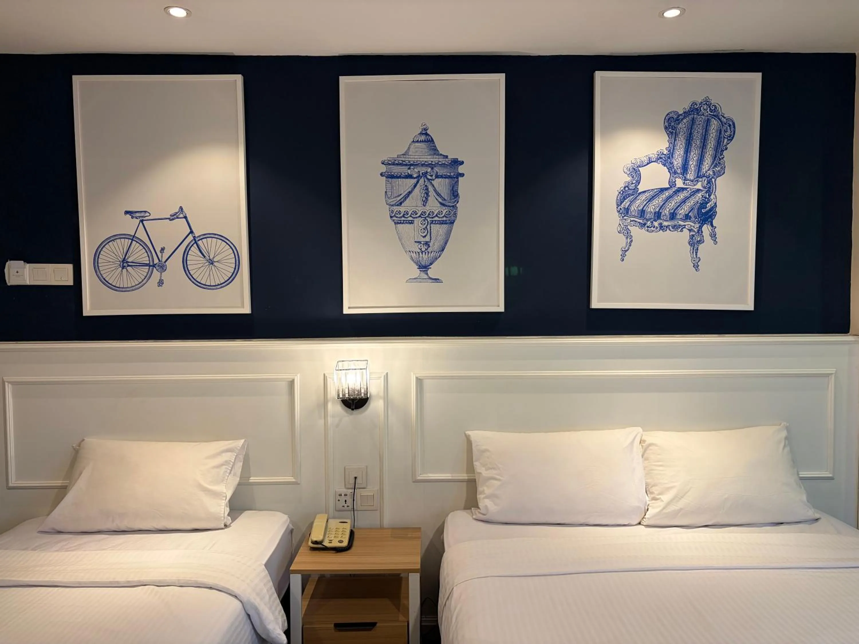 Bed in Asto Hotel Kuala Lumpur