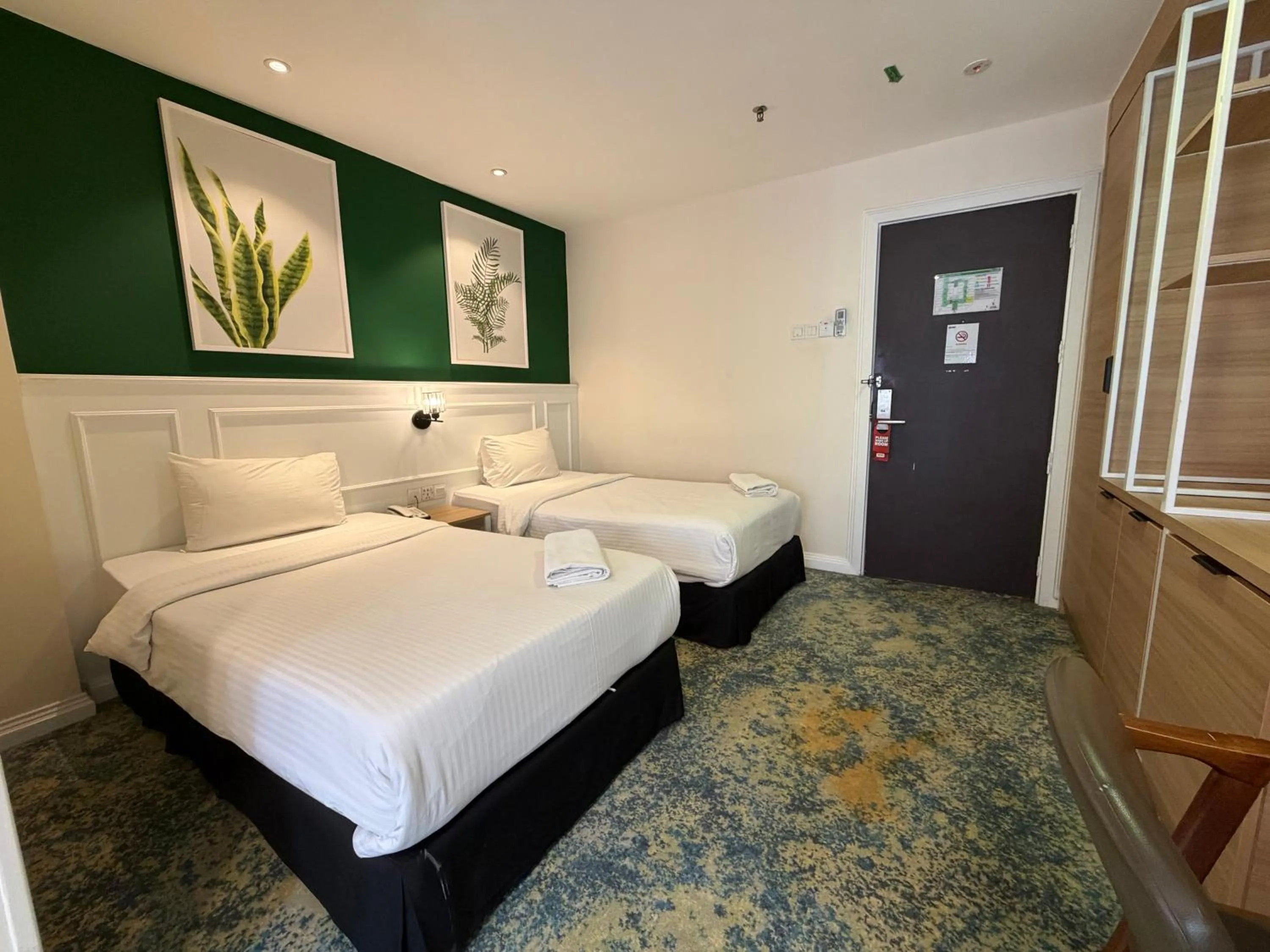 Bed in Asto Hotel Kuala Lumpur