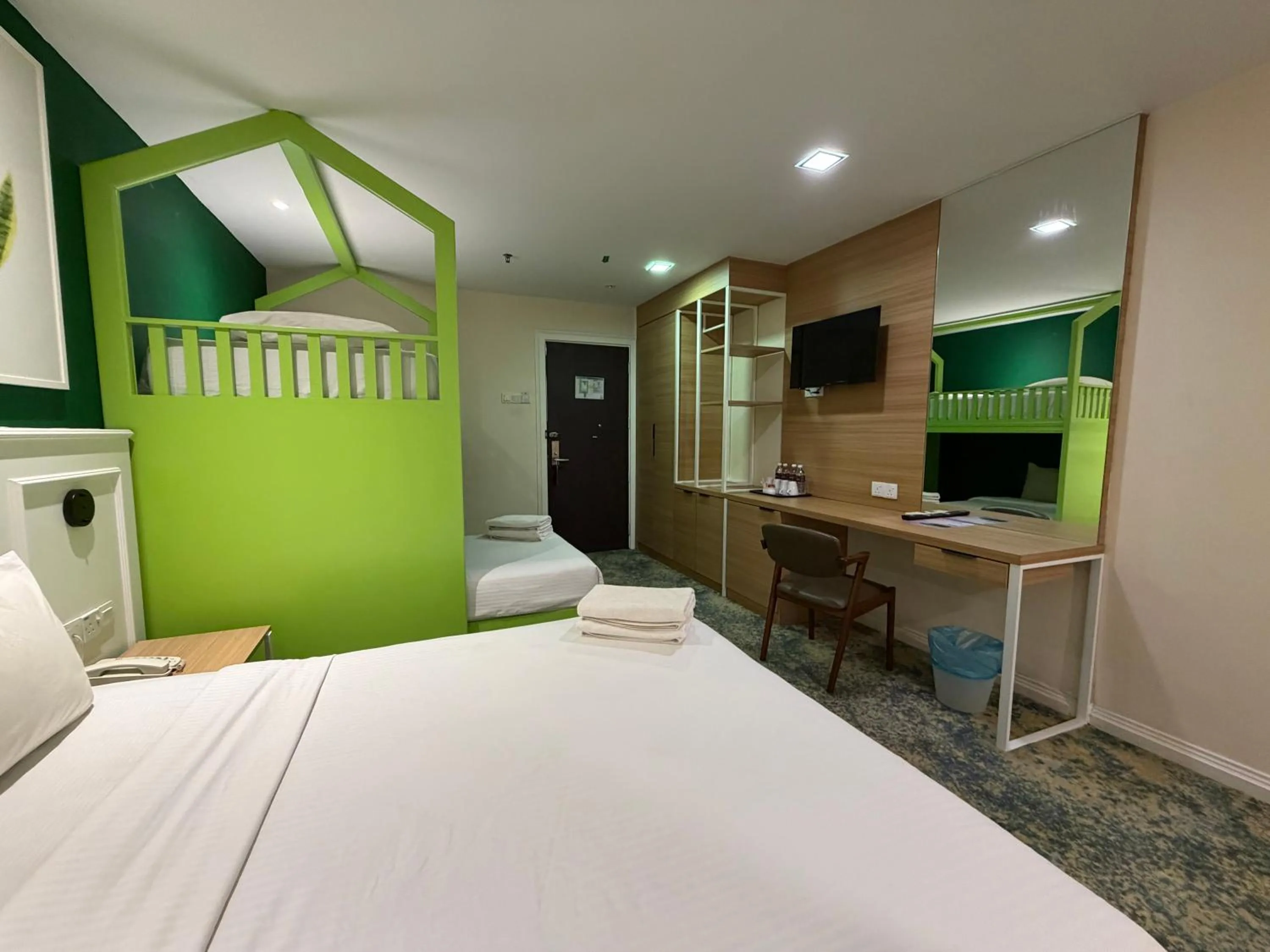 Bed in Asto Hotel Kuala Lumpur