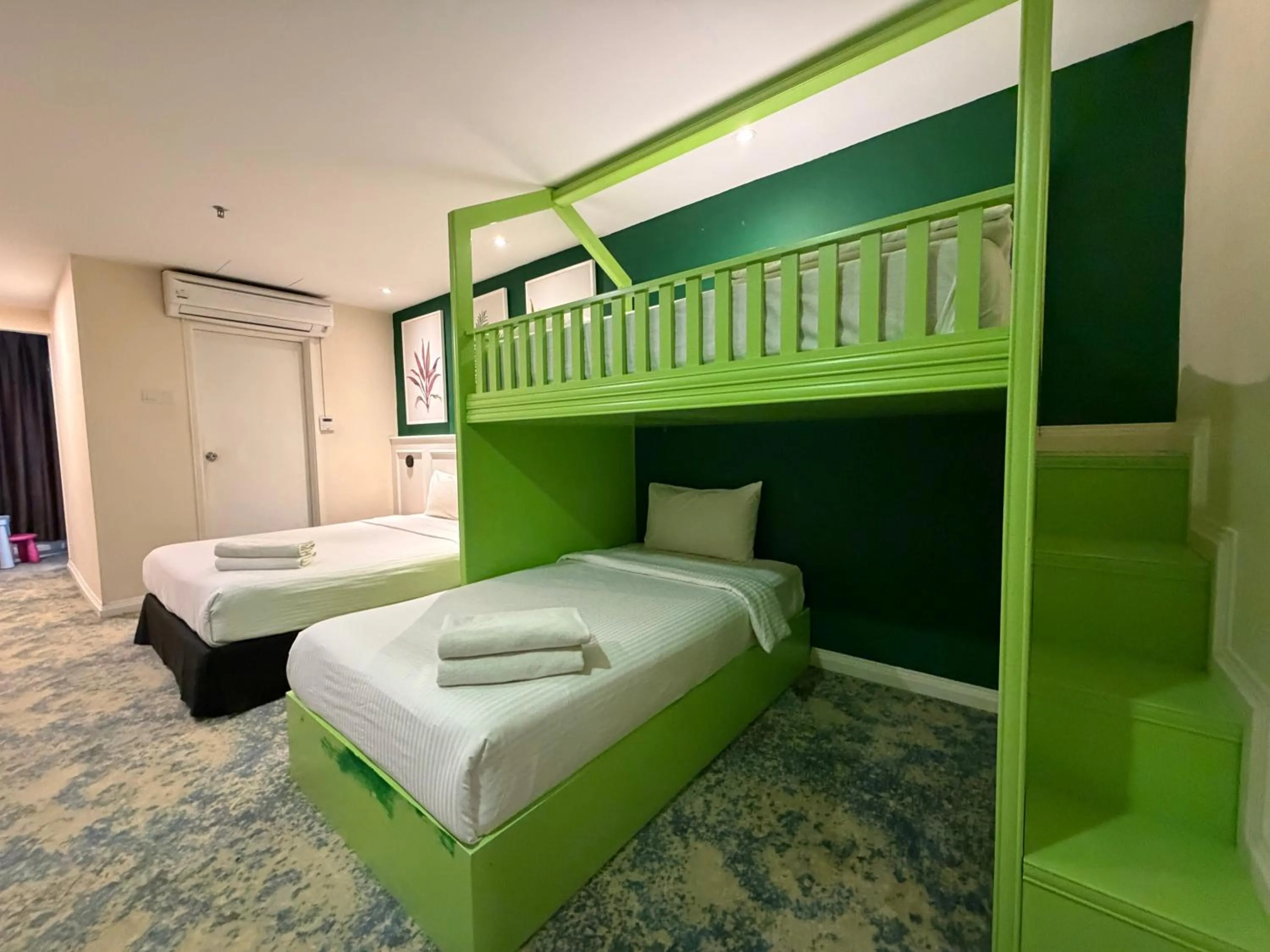 Bed in Asto Hotel Kuala Lumpur