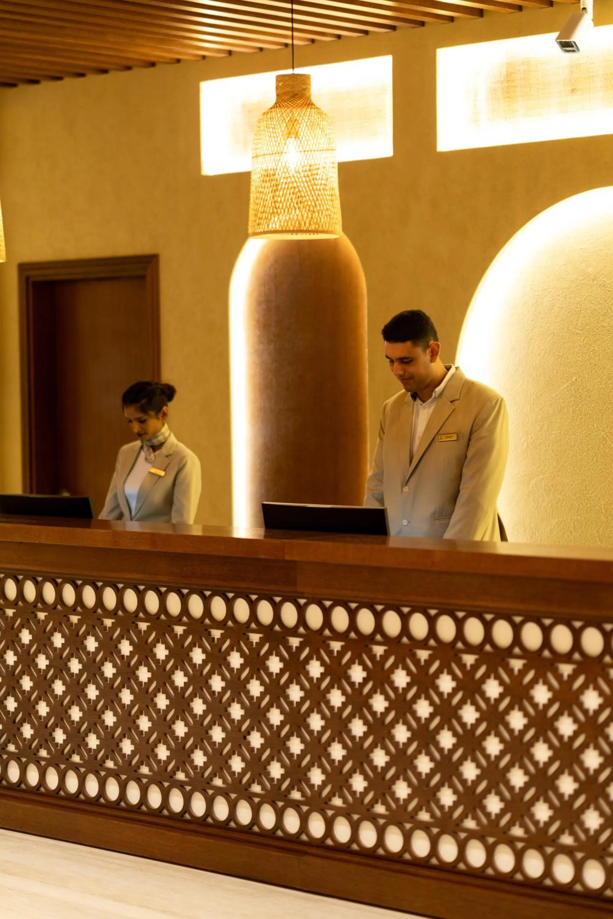 Lobby or reception in The Luxe Retreat Hotel Apartments