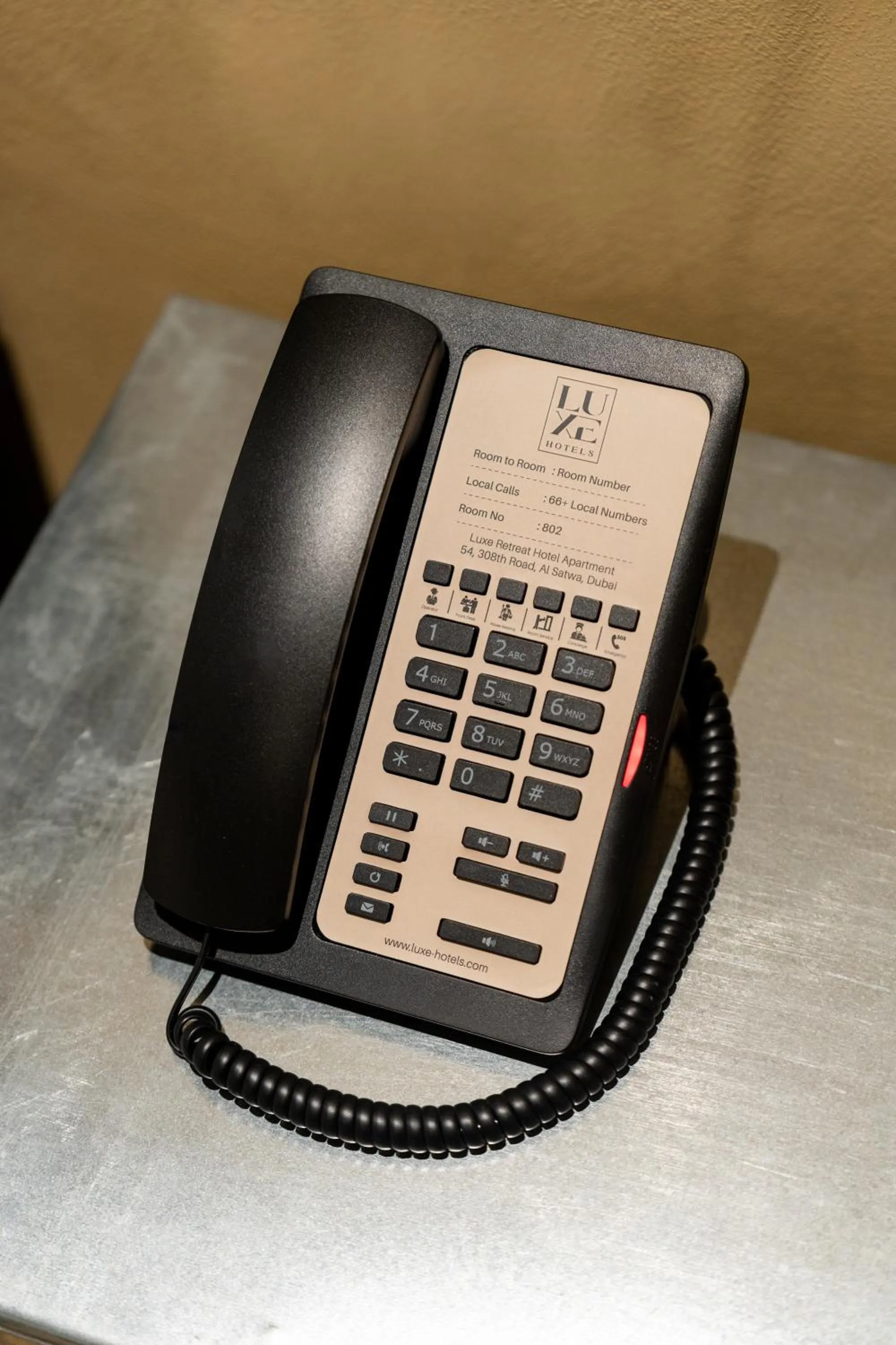 Bedroom in The Luxe Retreat Hotel Apartments