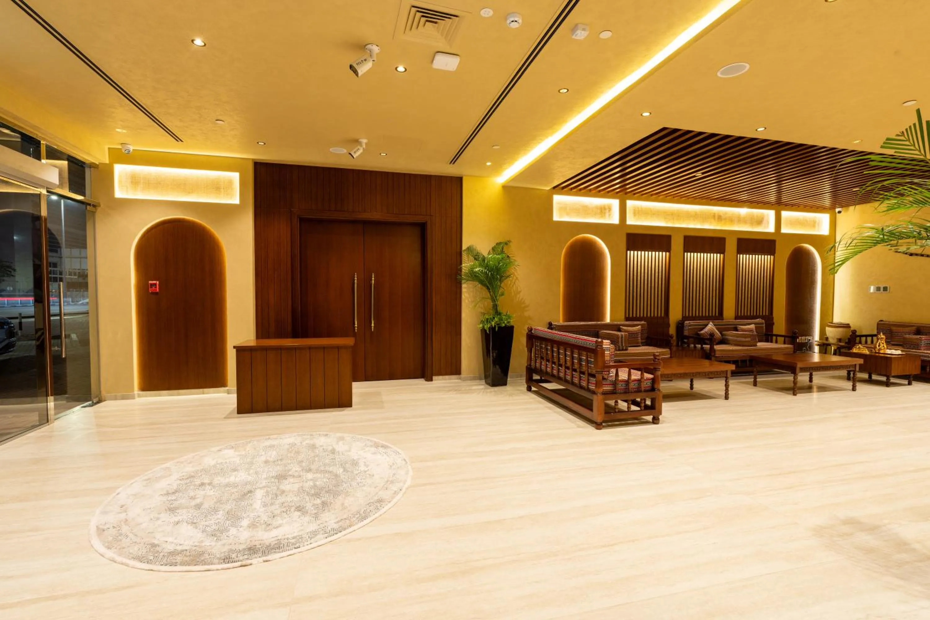 Seating area in The Luxe Retreat Hotel Apartments