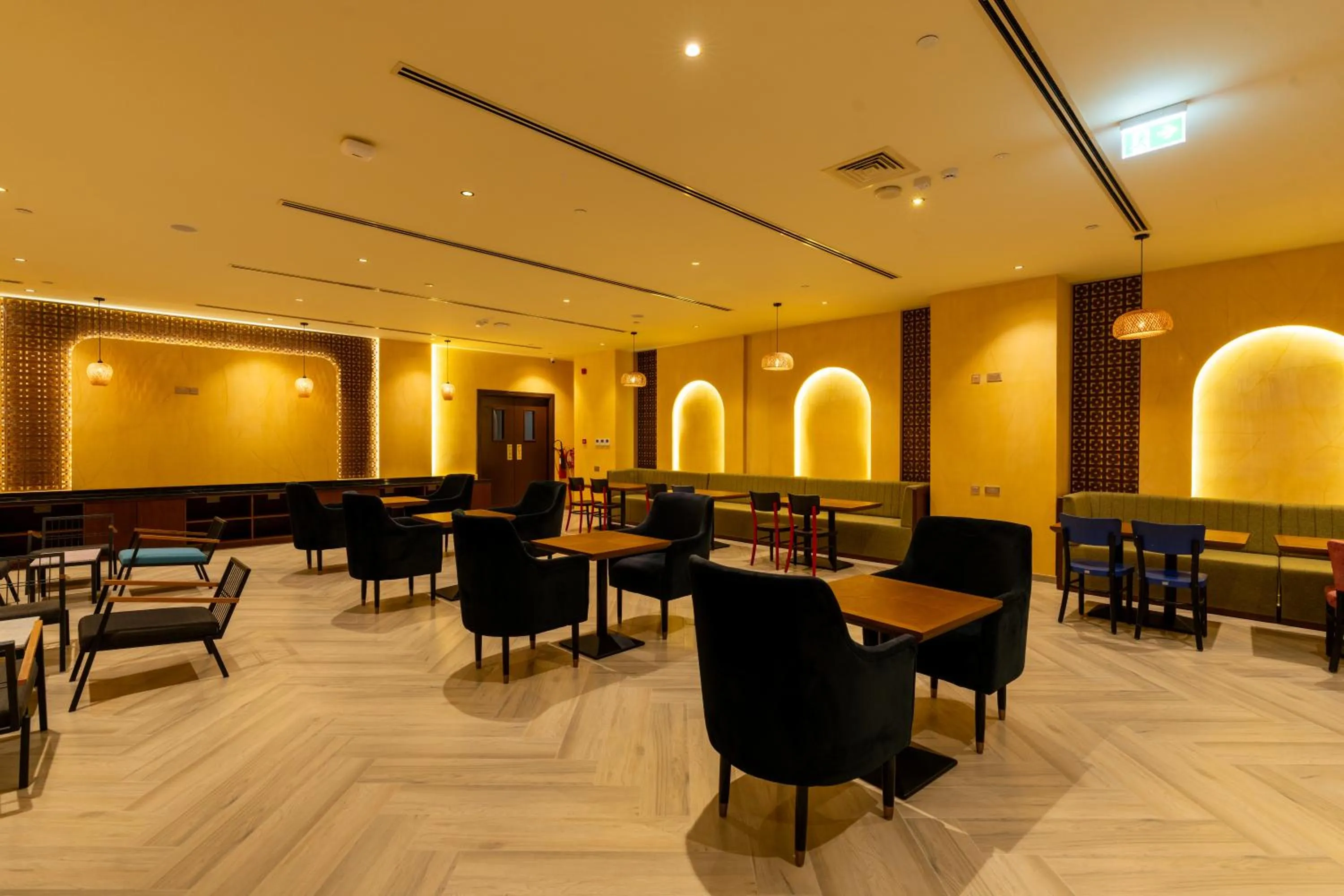 Property building in The Luxe Retreat Hotel Apartments