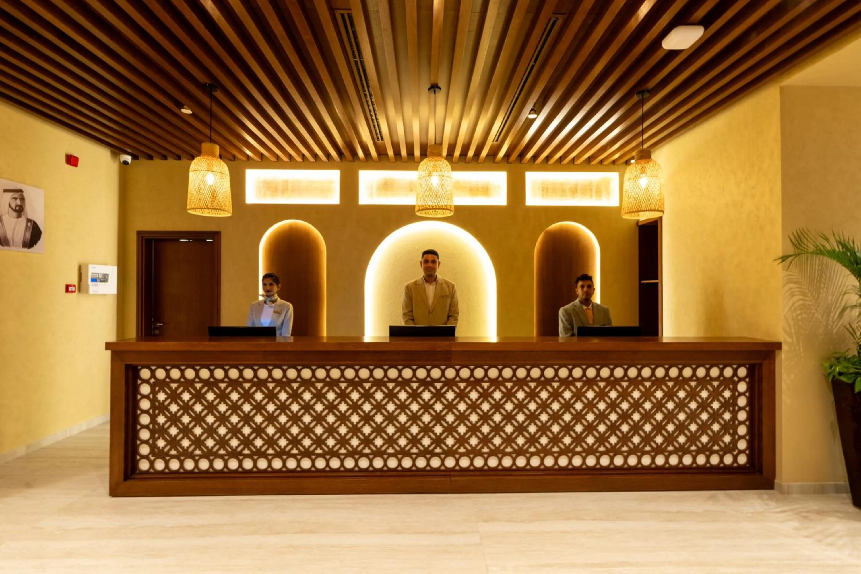 Lobby or reception in The Luxe Retreat Hotel Apartments