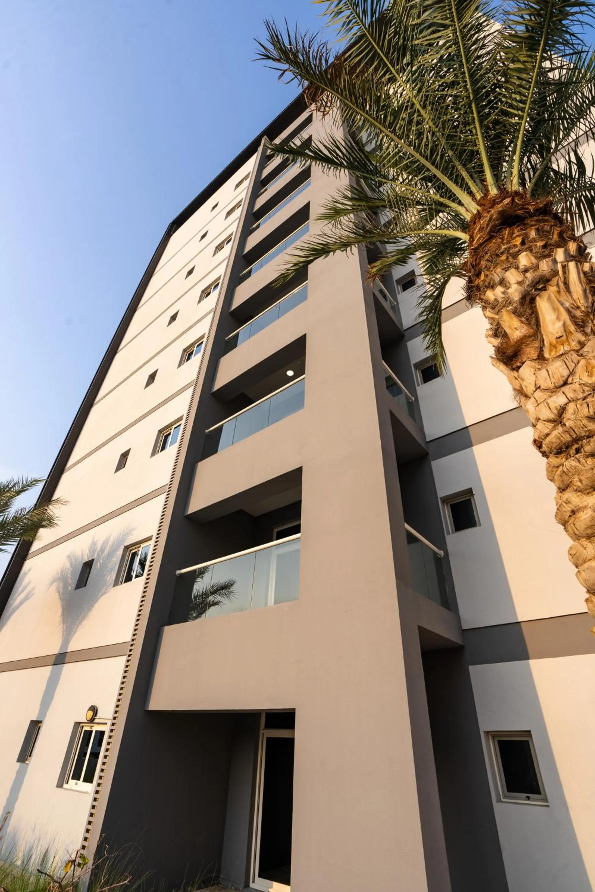 Property building in The Luxe Retreat Hotel Apartments