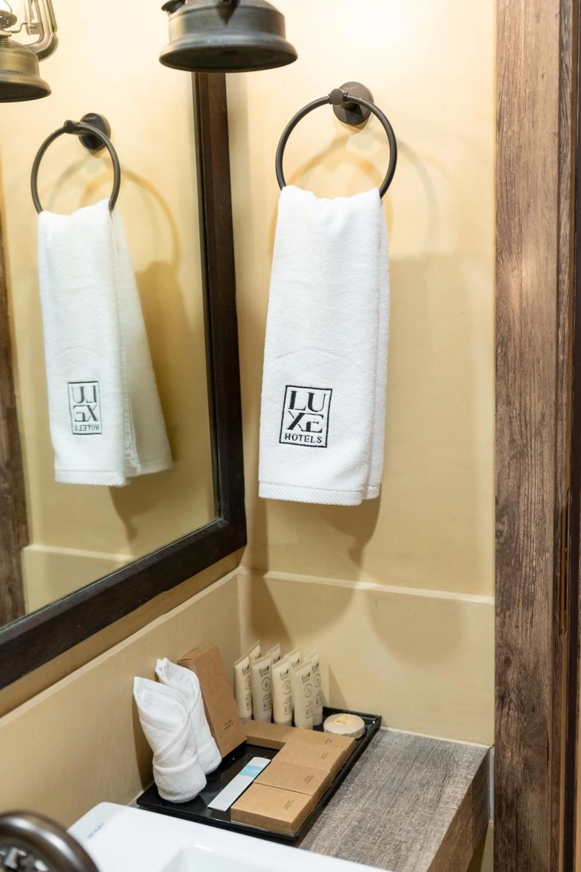 towels in The Luxe Retreat Hotel Apartments