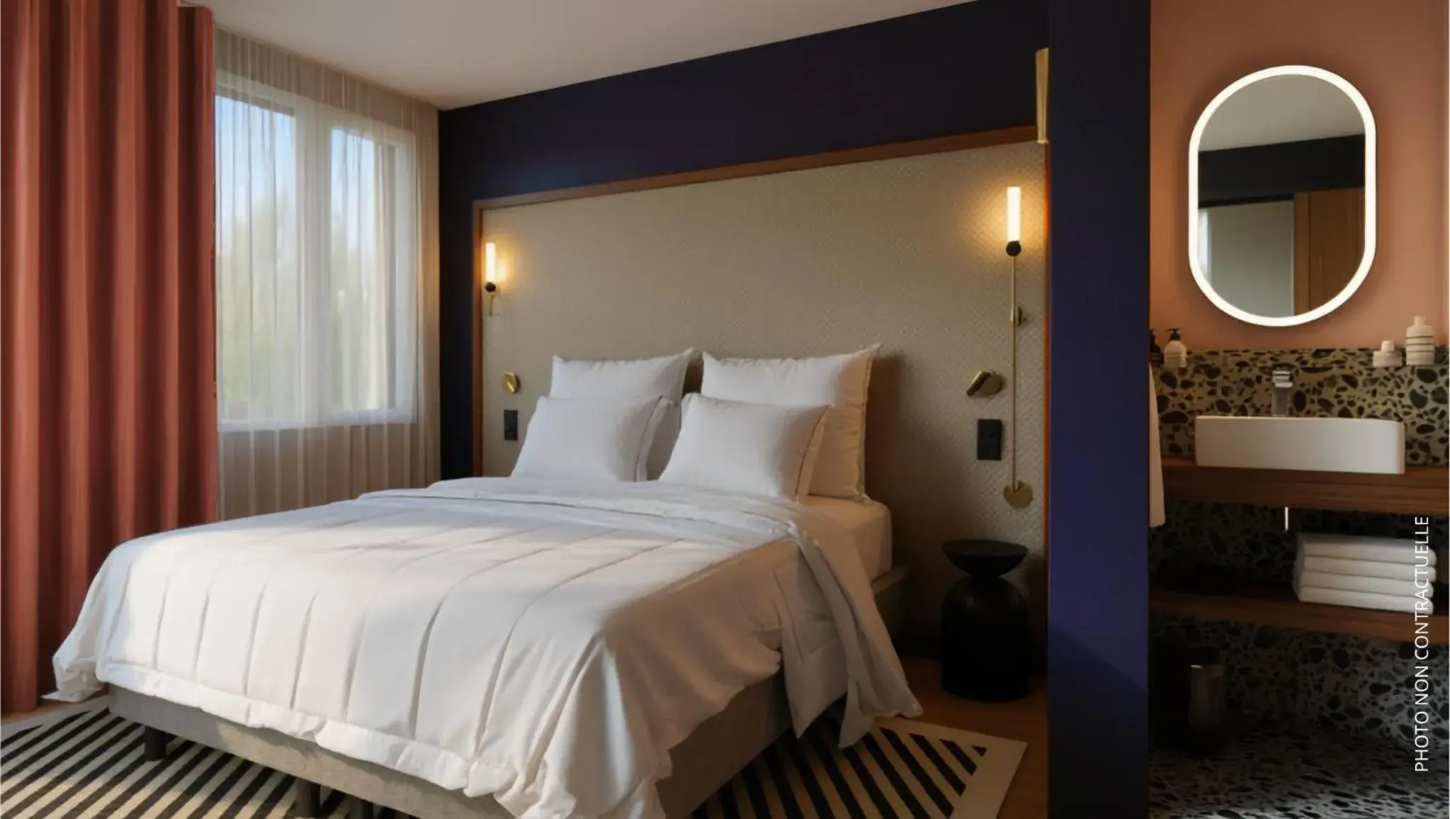 Superior Double Room in Hotel 2M, The Originals Relais Superior Double Room in Hotel 2M, The Originals Relais