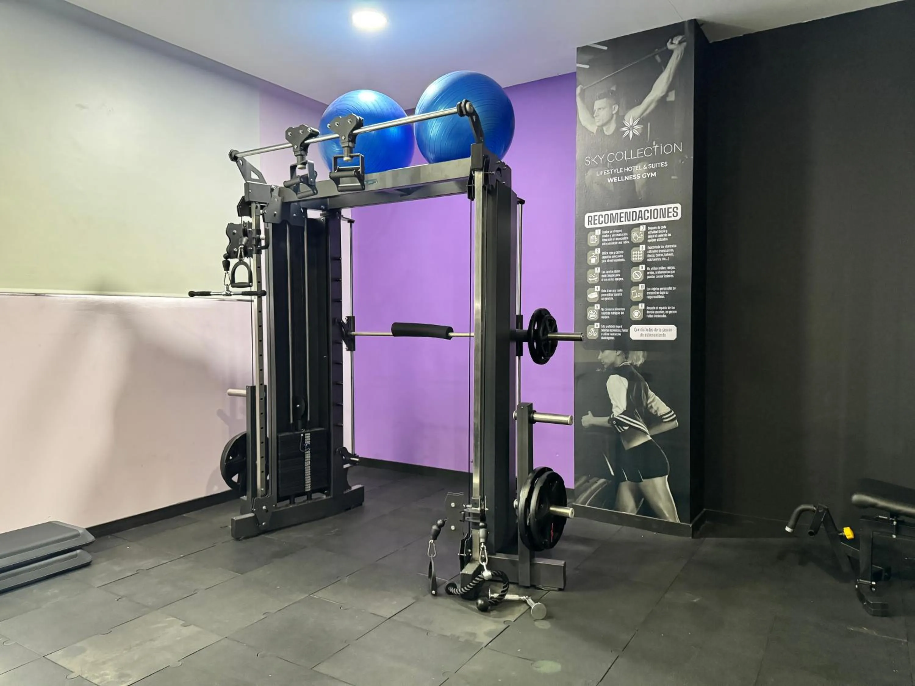 Fitness centre/facilities in Sky Collection Lifestyle Hotel & Suites Barranquilla