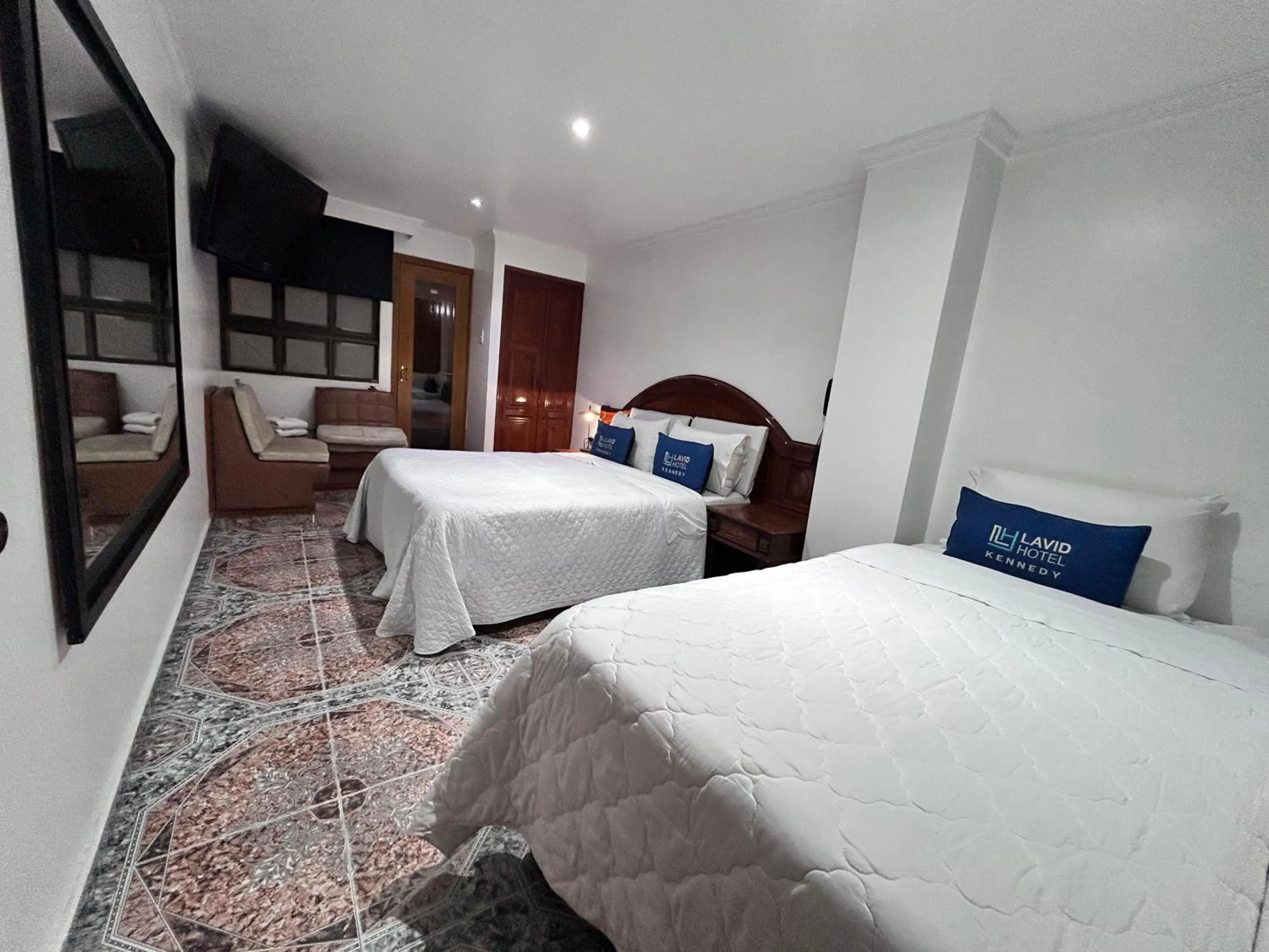 Bed in Lavid Hotel Kennedy