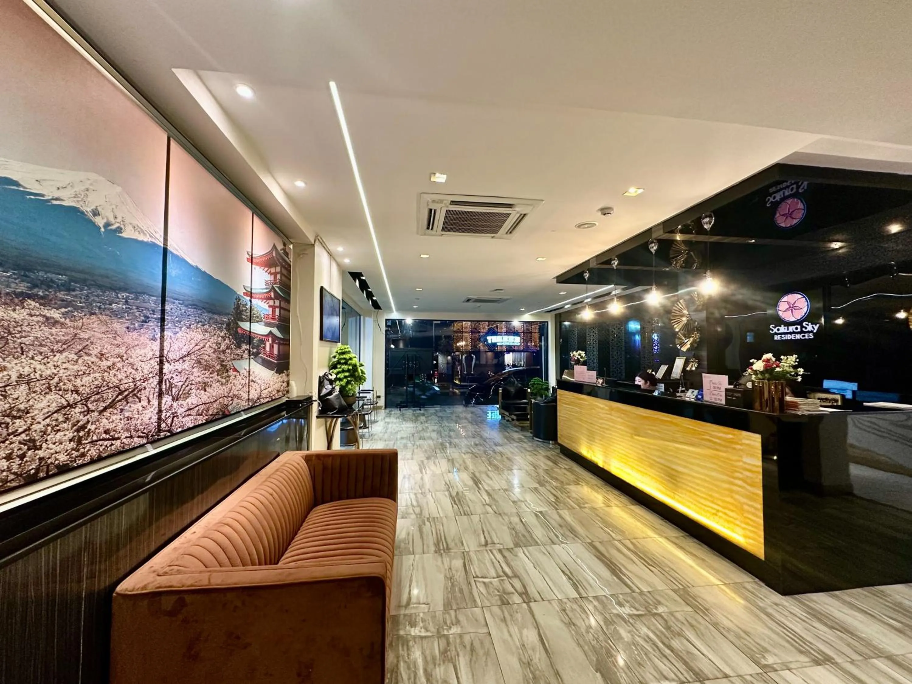 Lobby or reception in Sakura Sky Residence