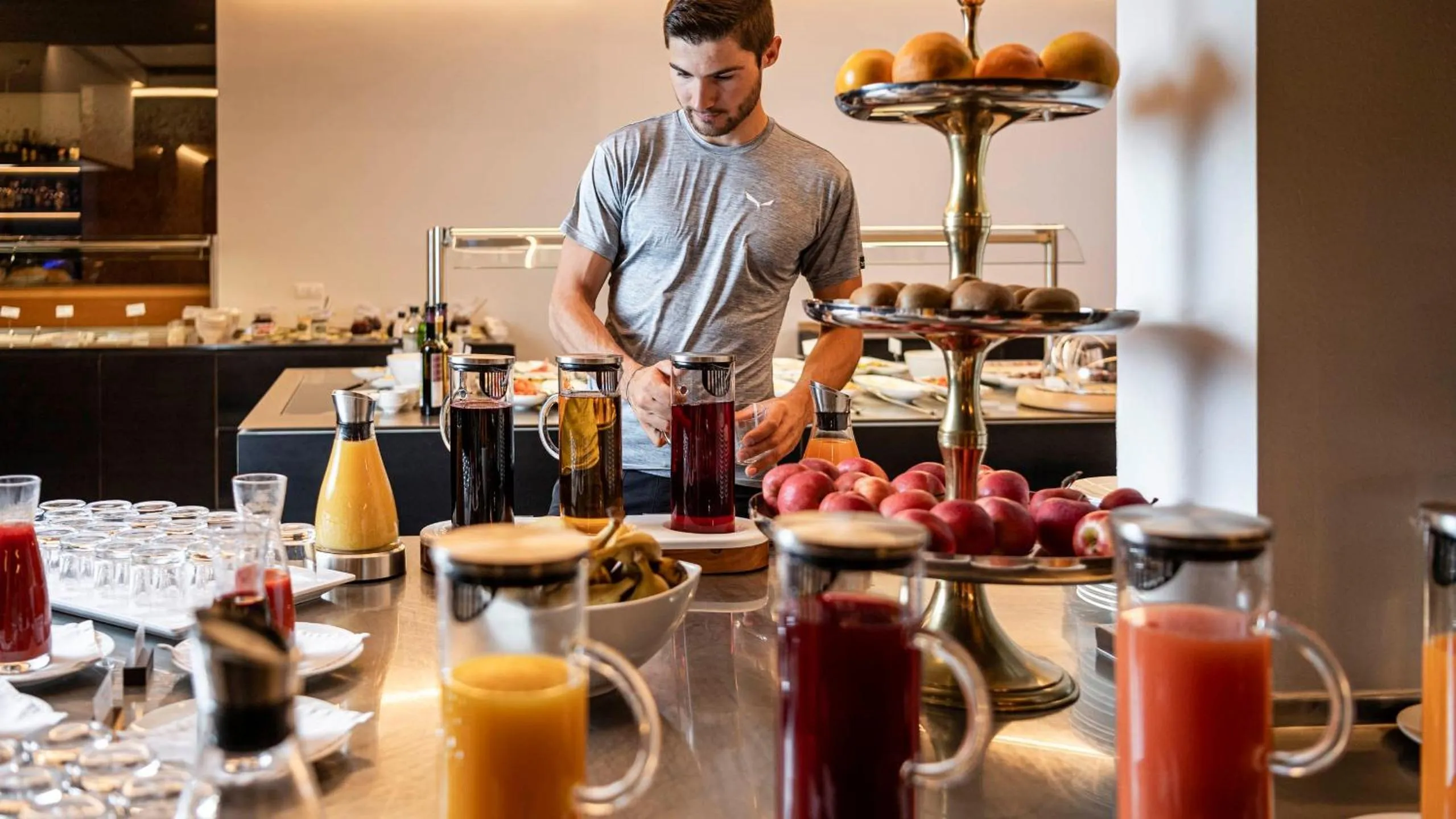 Breakfast in die berge lifestyle-hotel Sölden