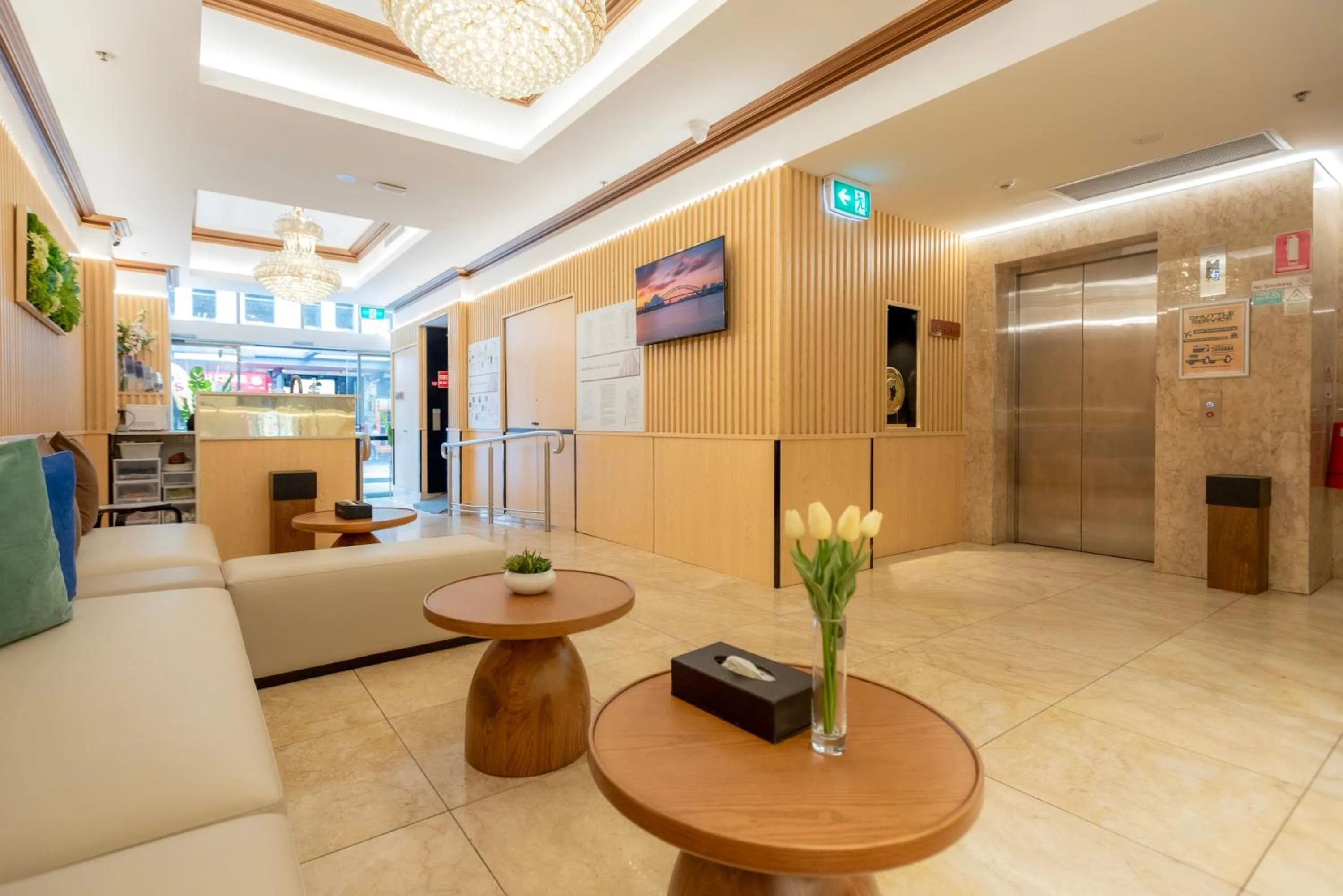 Lobby or reception in YEHS Hotel Sydney CBD