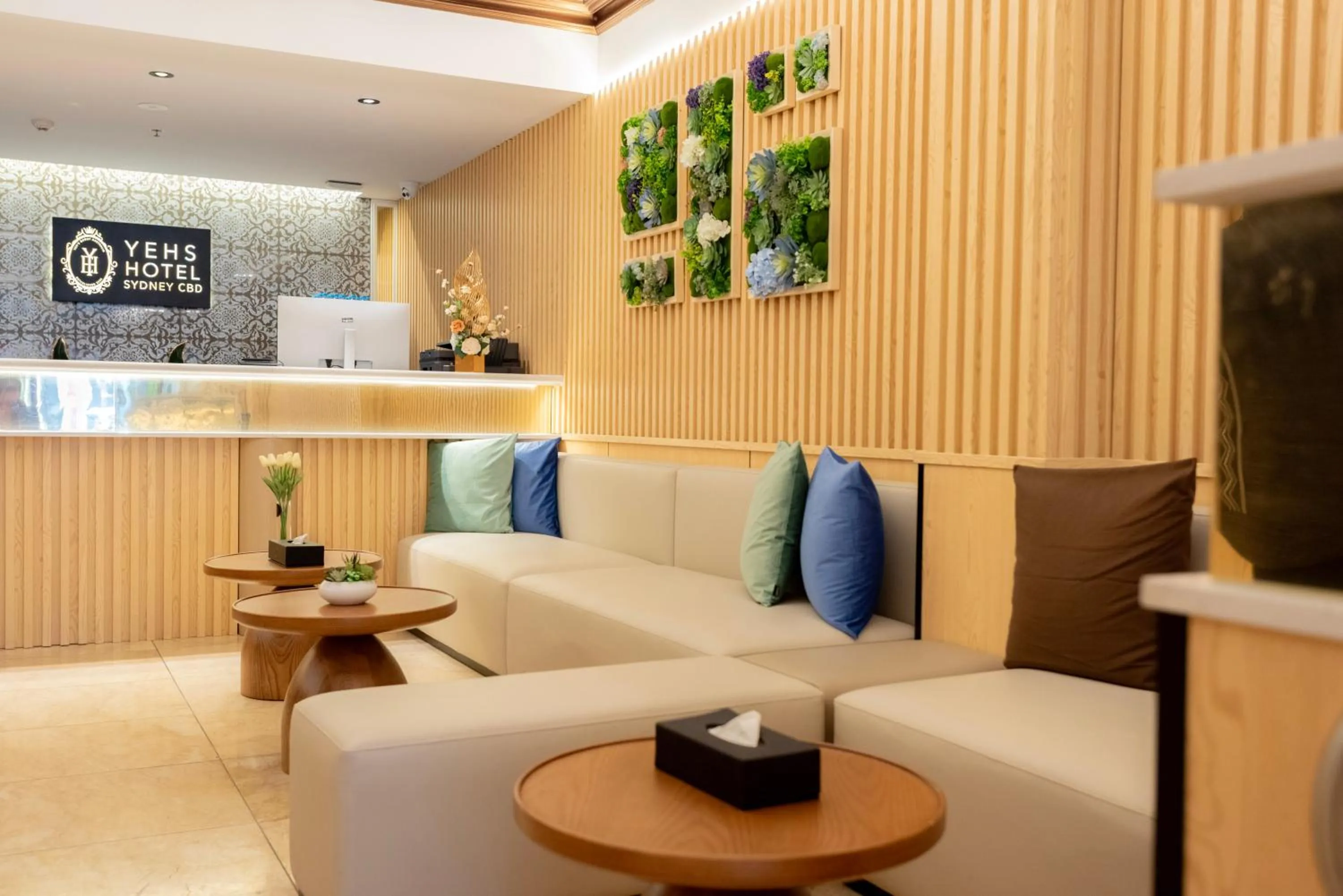 Lobby or reception in YEHS Hotel Sydney CBD