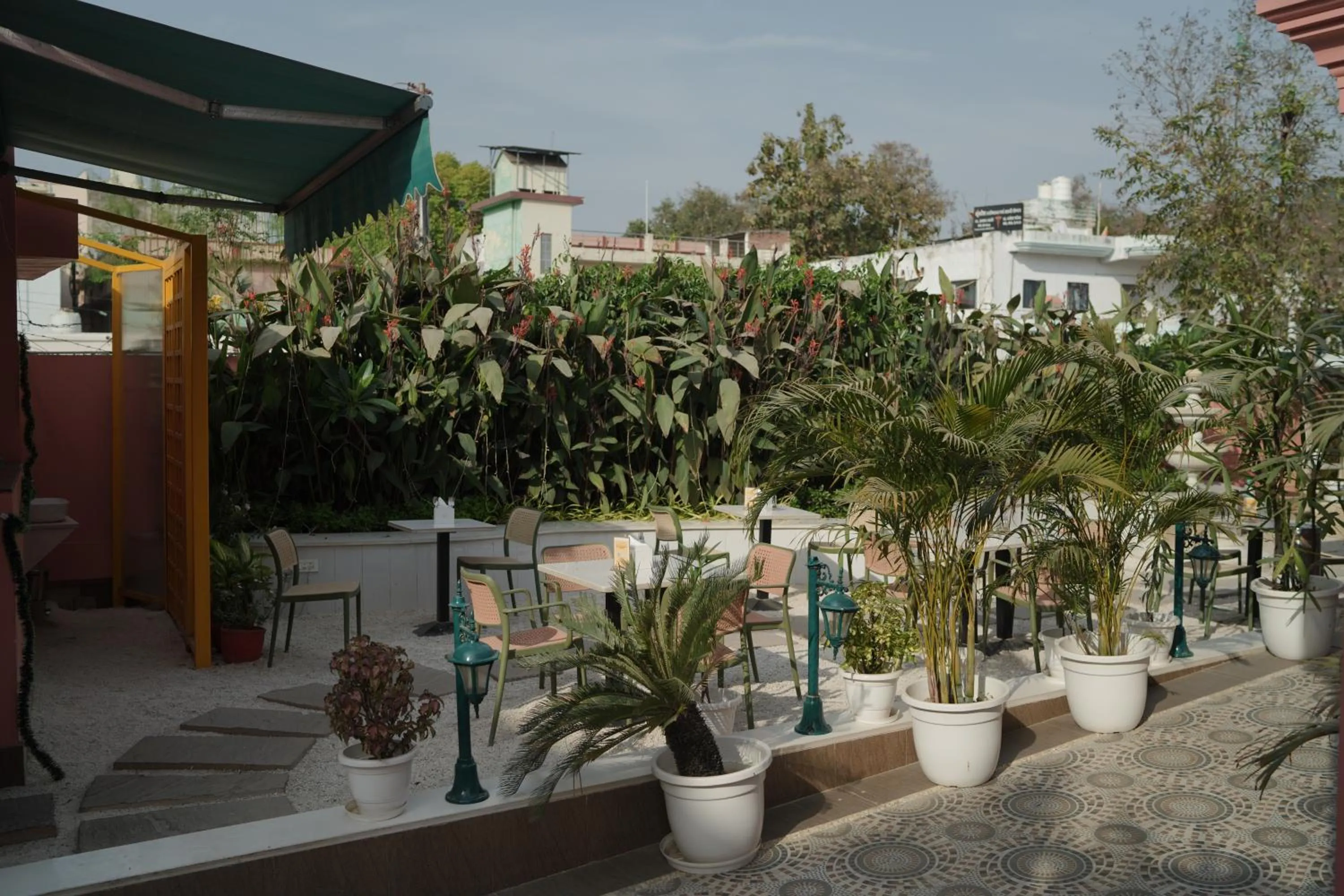Garden in Artistik Abode by Stay Banaras