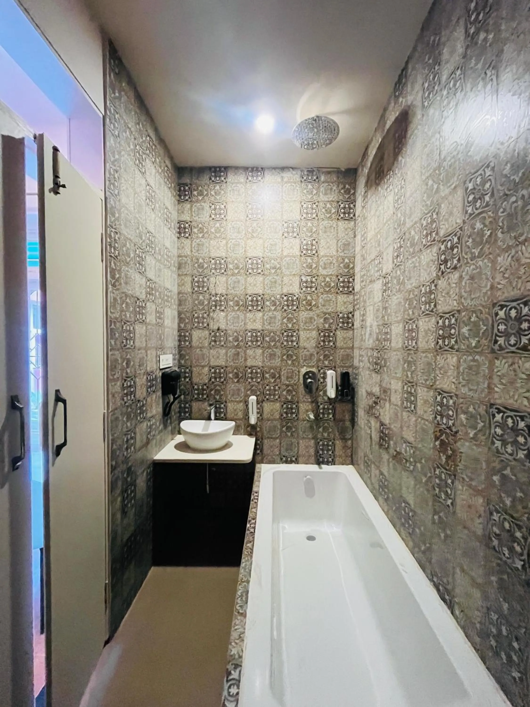 Shower in Artistik Abode by Stay Banaras