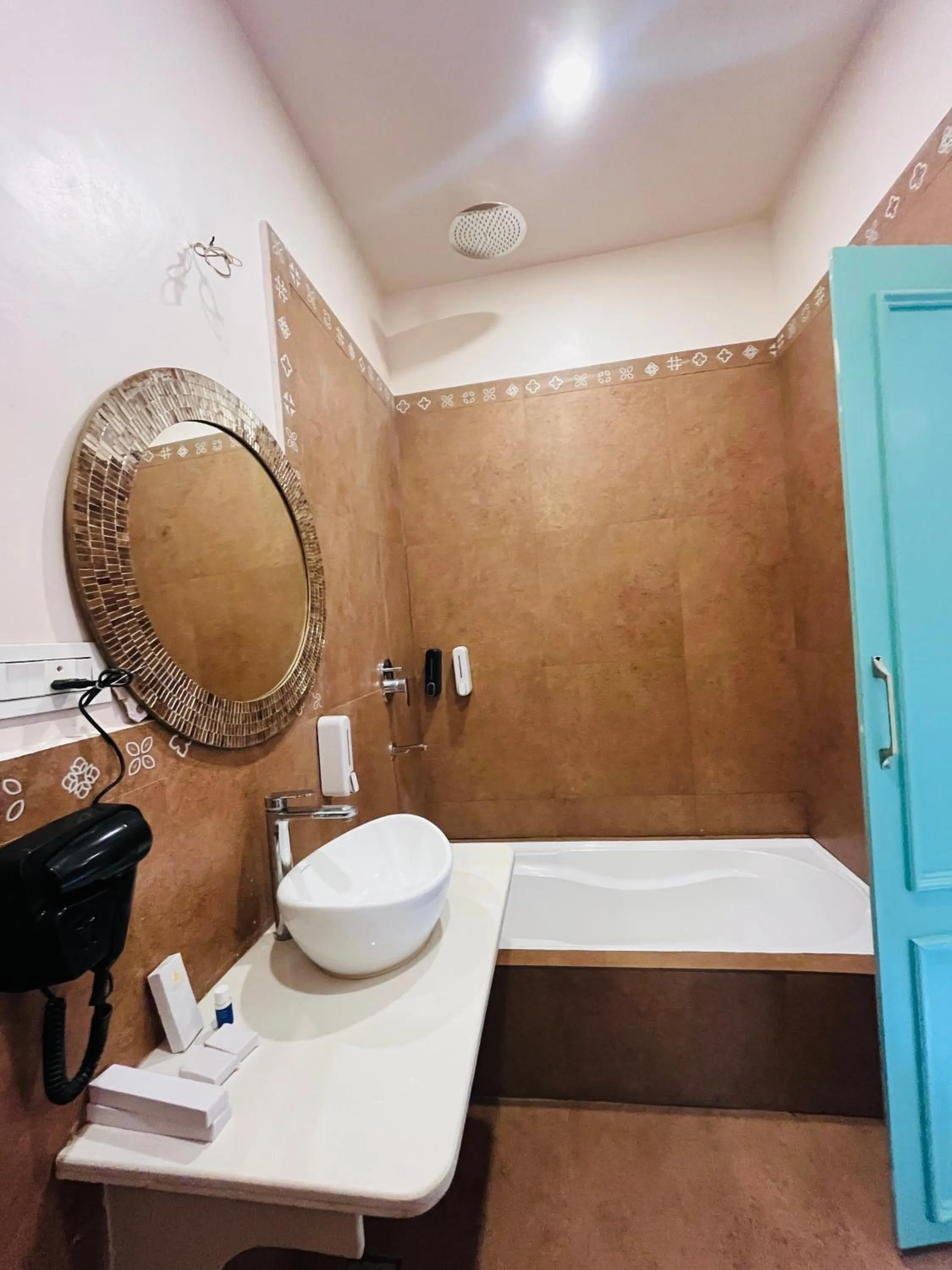 Shower in Artistik Abode by Stay Banaras