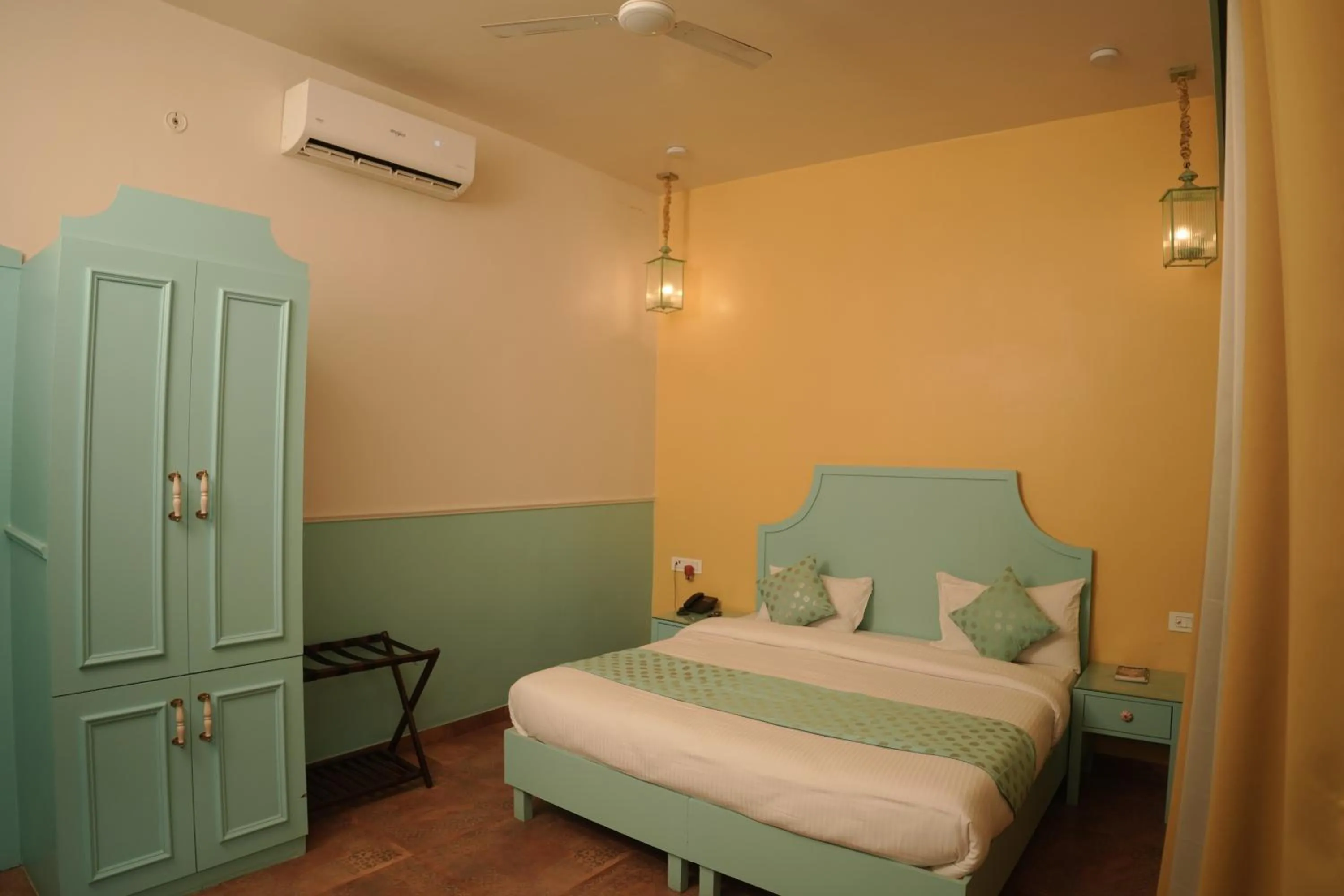 Bed in Artistik Abode by Stay Banaras