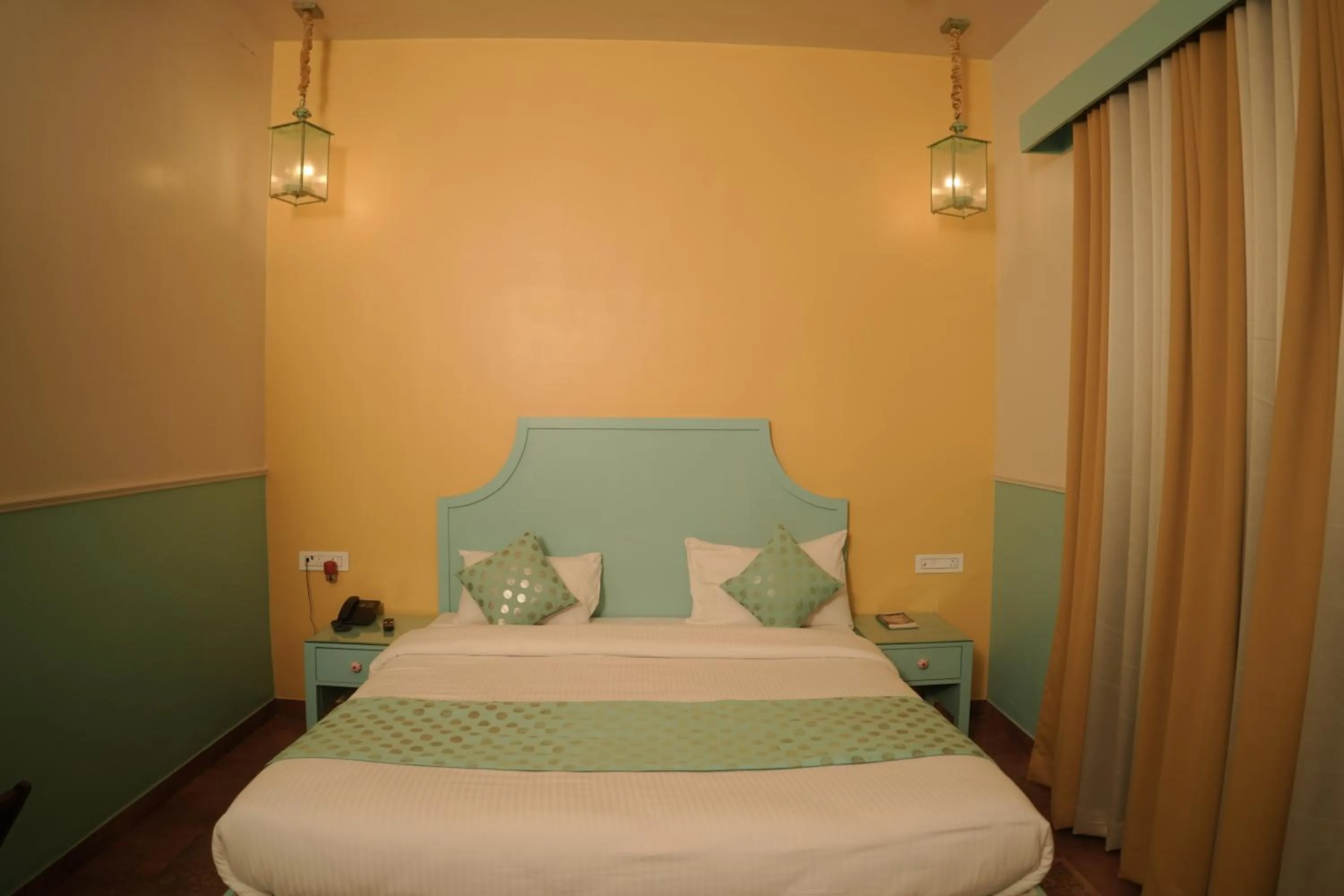 Bed in Artistik Abode by Stay Banaras