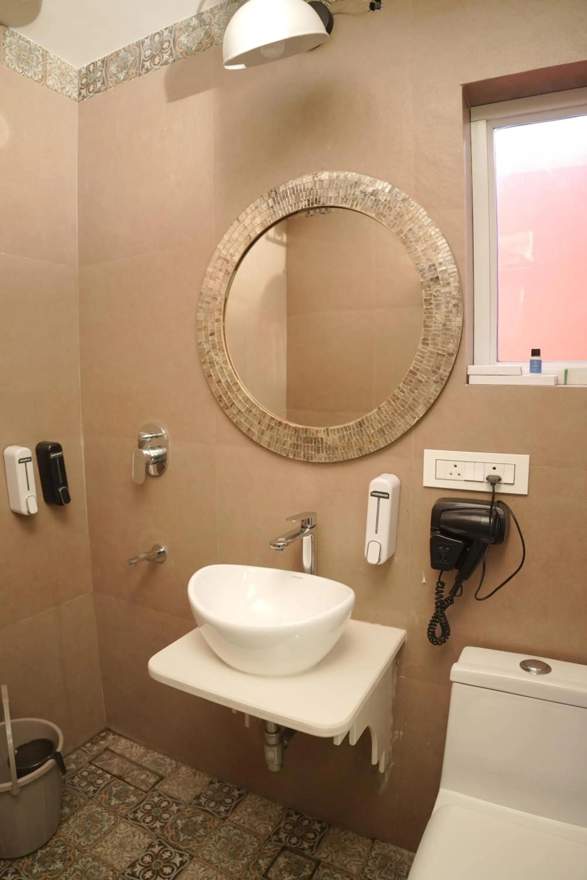 Shower in Artistik Abode by Stay Banaras