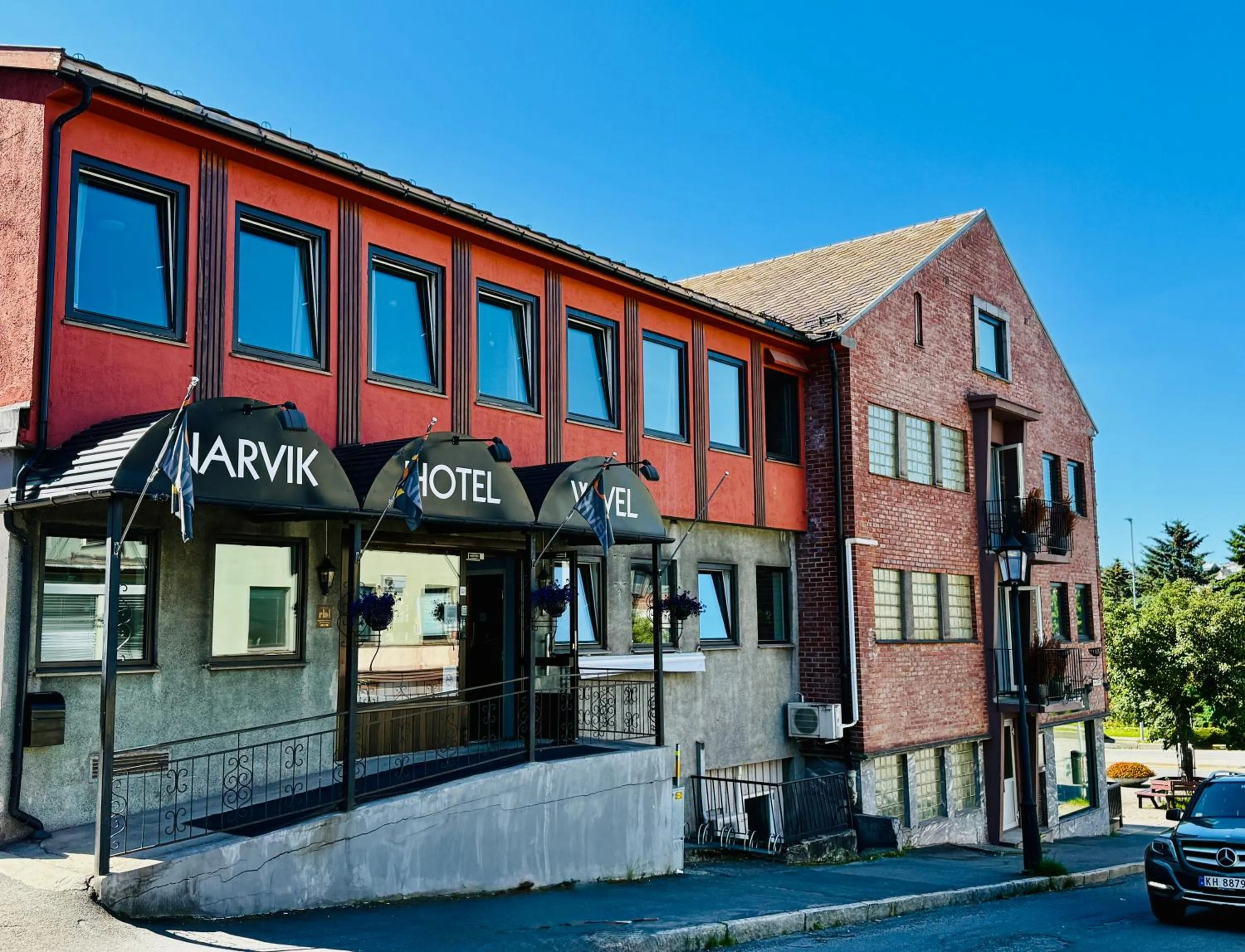 Property building in Narvik Hotel Wivel