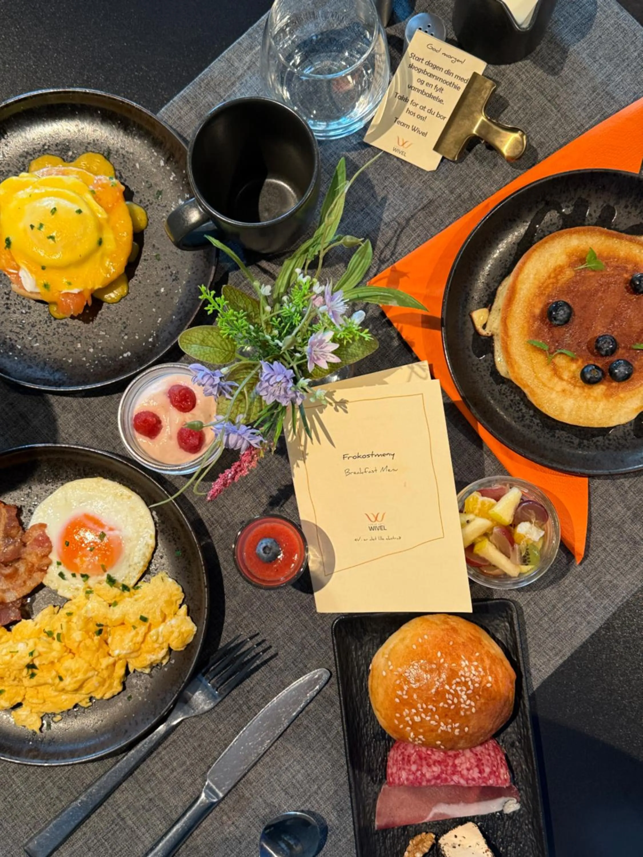 Breakfast in Narvik Hotel Wivel