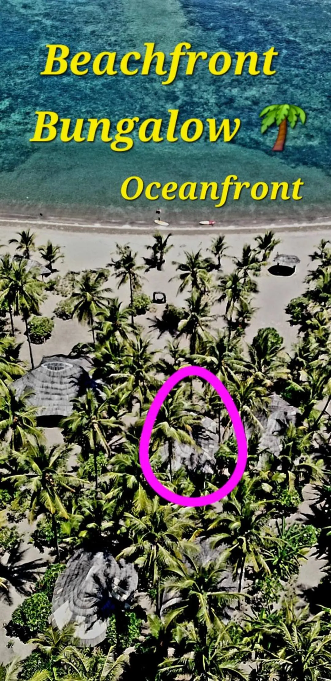 Property building in Coconut Garden Beach Resort