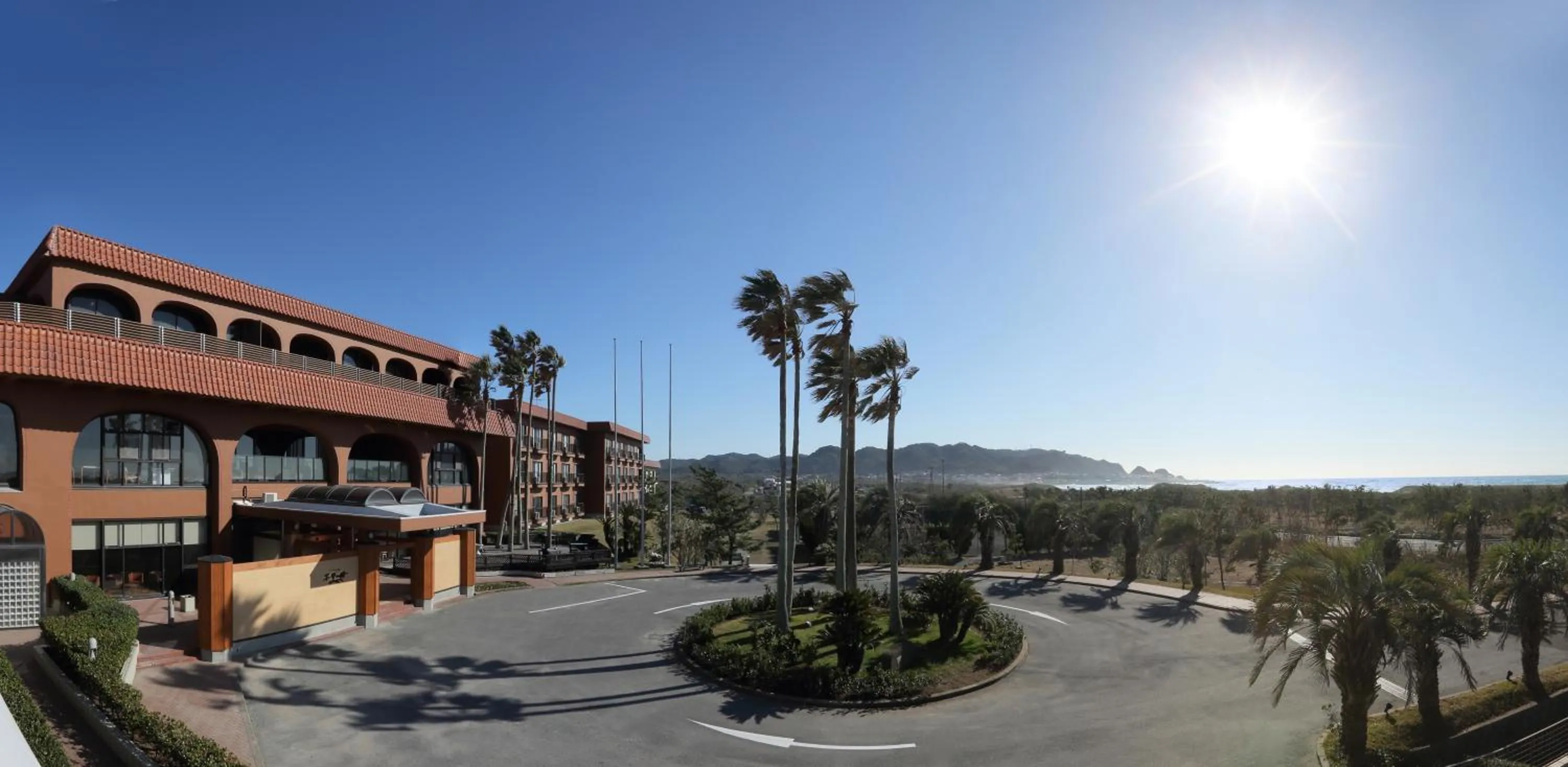Facade/entrance in Senri no Kaze