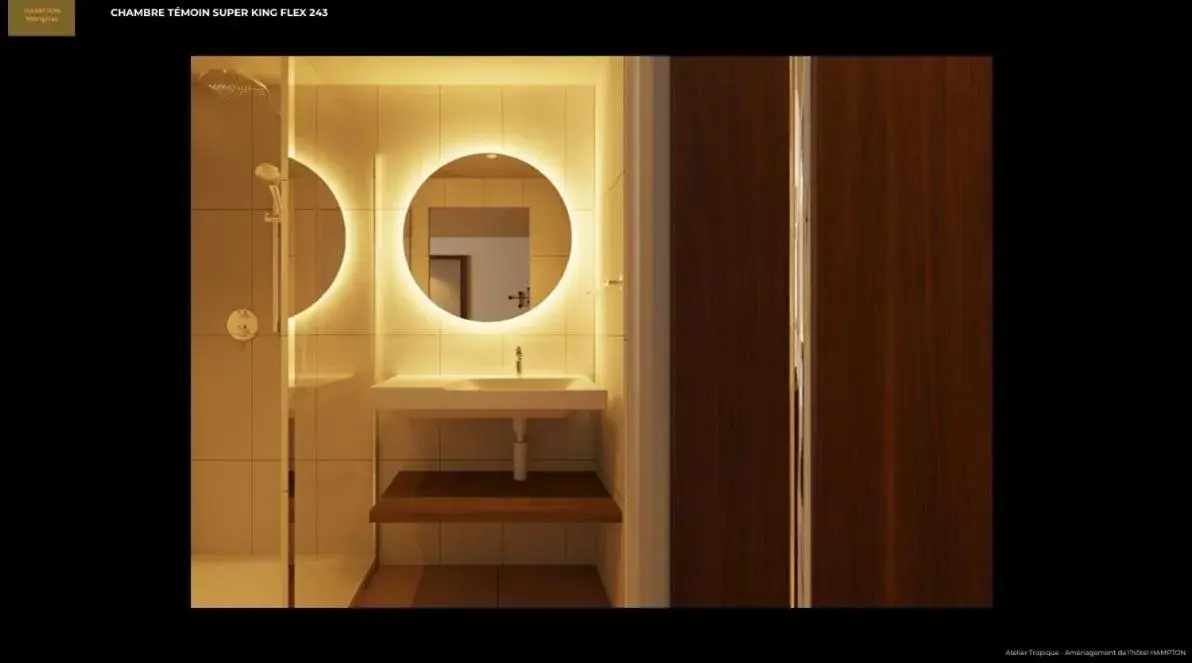 King Room with Sofa Bed and Airport View in Hampton by Hilton Bordeaux Merignac Airport King Room with Sofa Bed and Airport View in Hampton by Hilton Bordeaux Merignac Airport