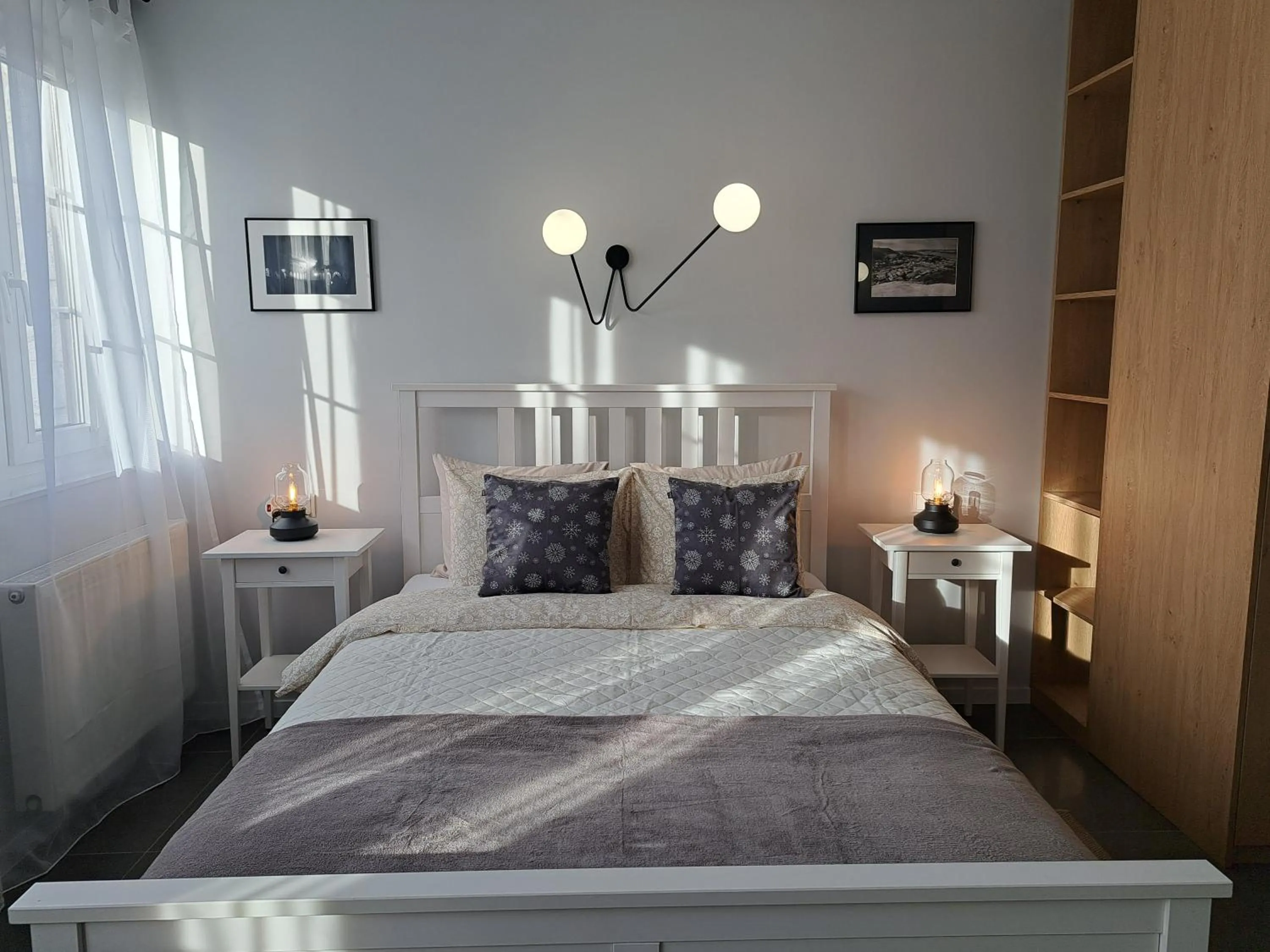 Bed in APARTAMENTY TUŹNIKOWIE