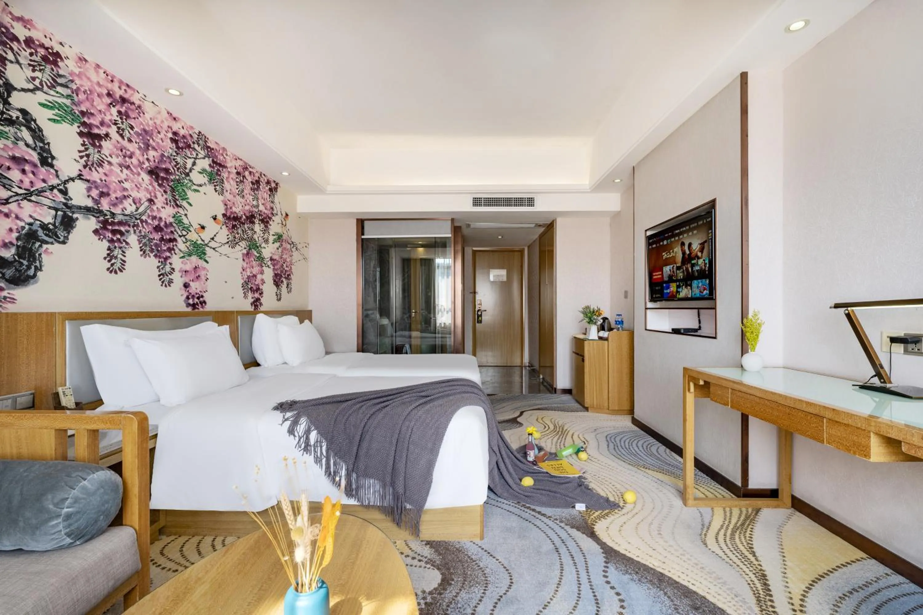 Bed in 柏高酒店顺德北滘文化公园店 Paco Hotel Shunde Beijiao Midea Group Headquarters store