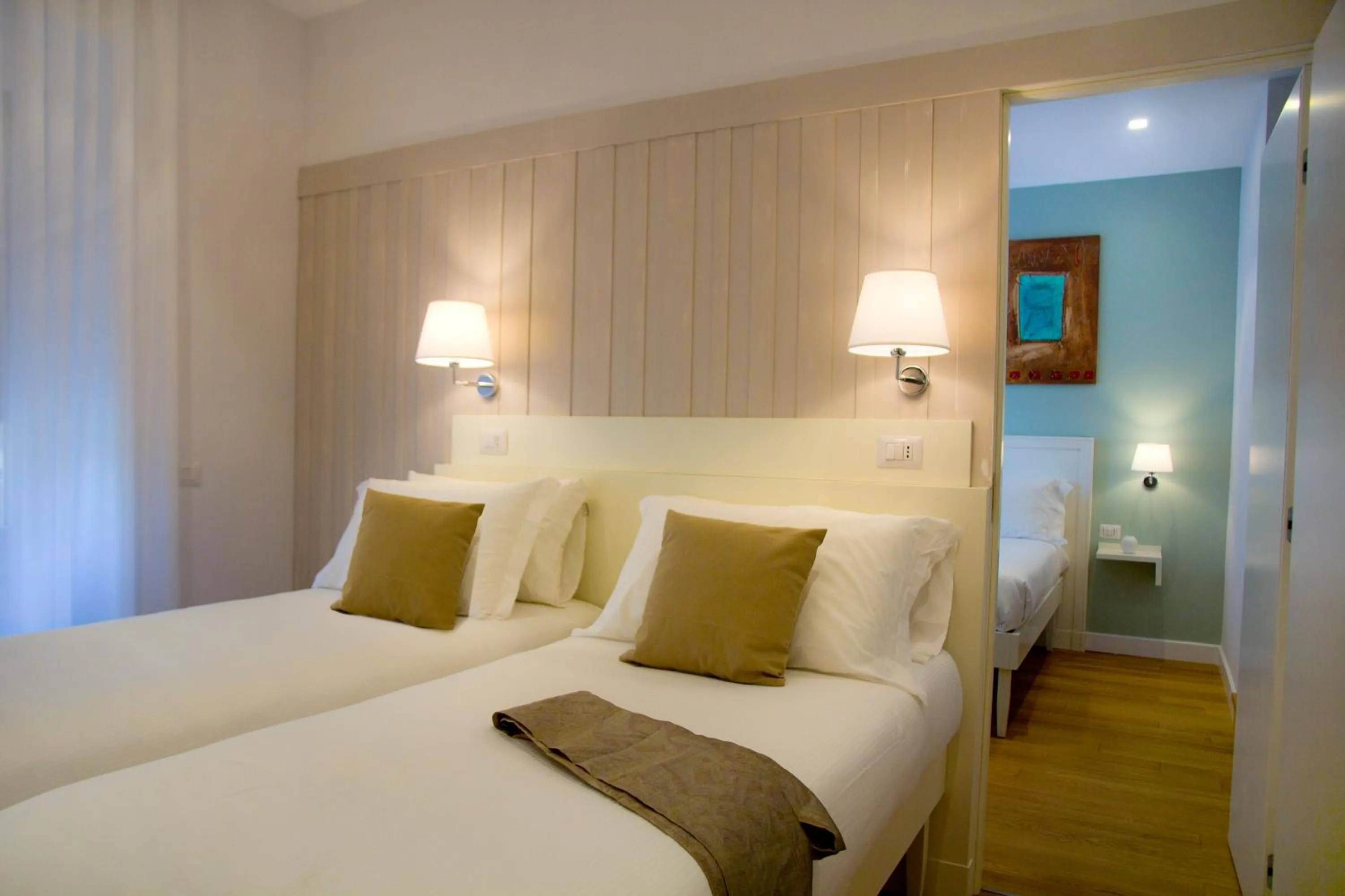 Bedroom, Bed in Ripense In Trastevere