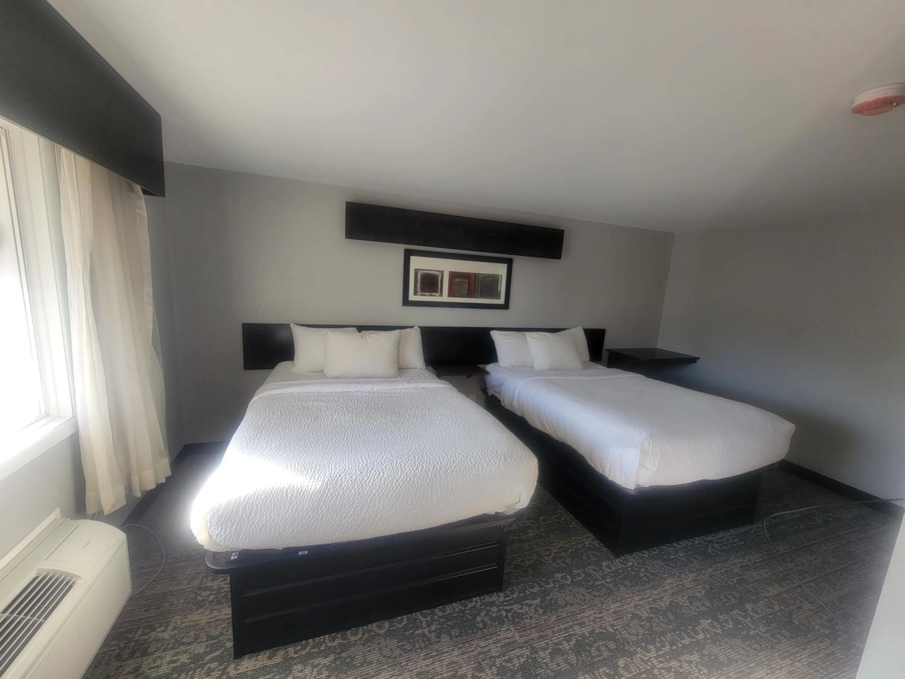 Bedroom, Bed in Orchard Park Motel