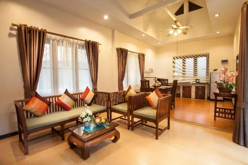 Living room in Pattra Vill Resort