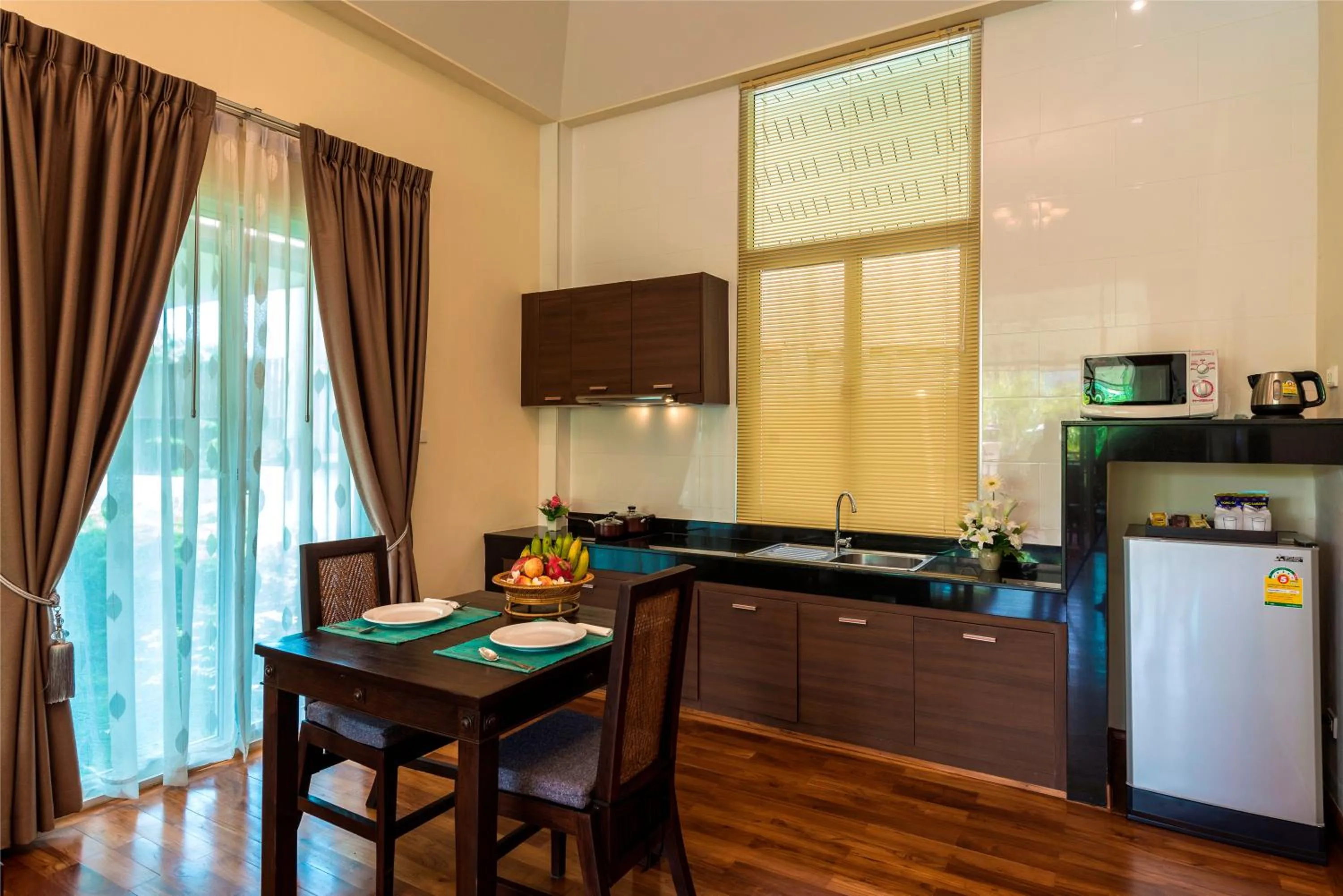Kitchen or kitchenette in Pattra Vill Resort