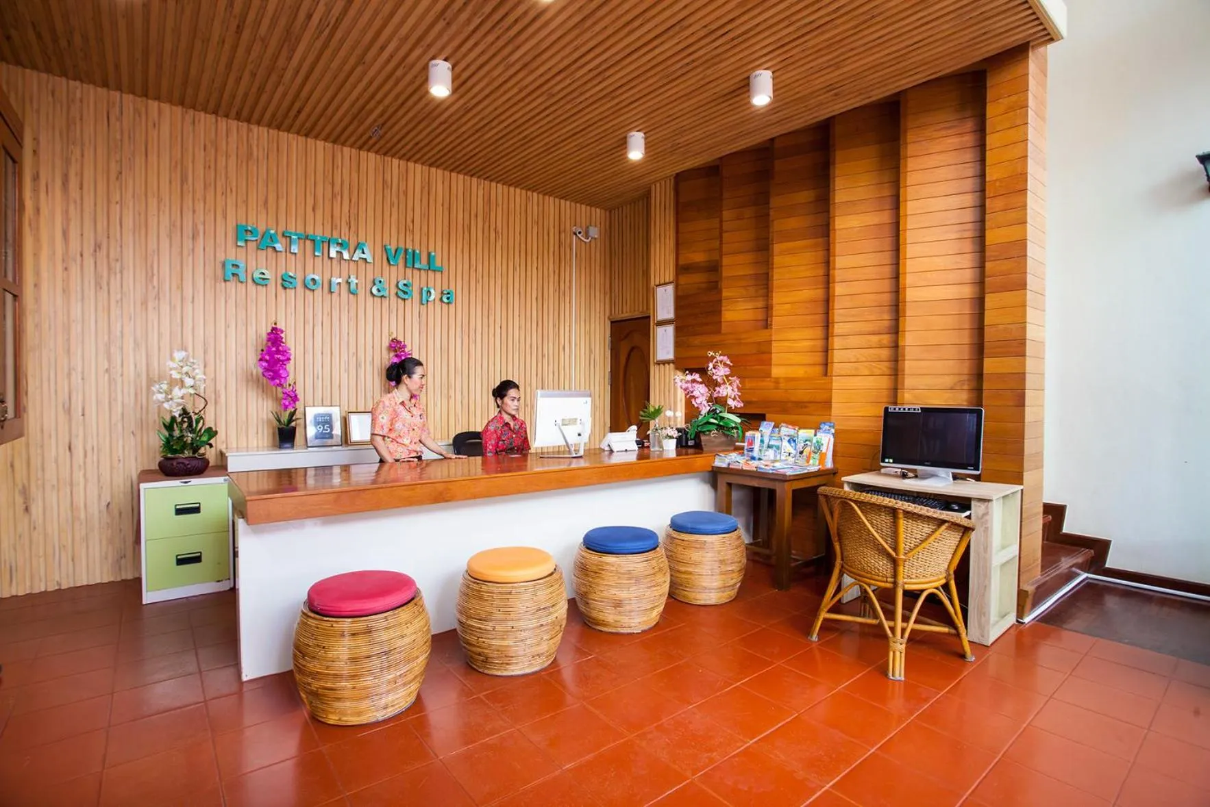 Staff in Pattra Vill Resort