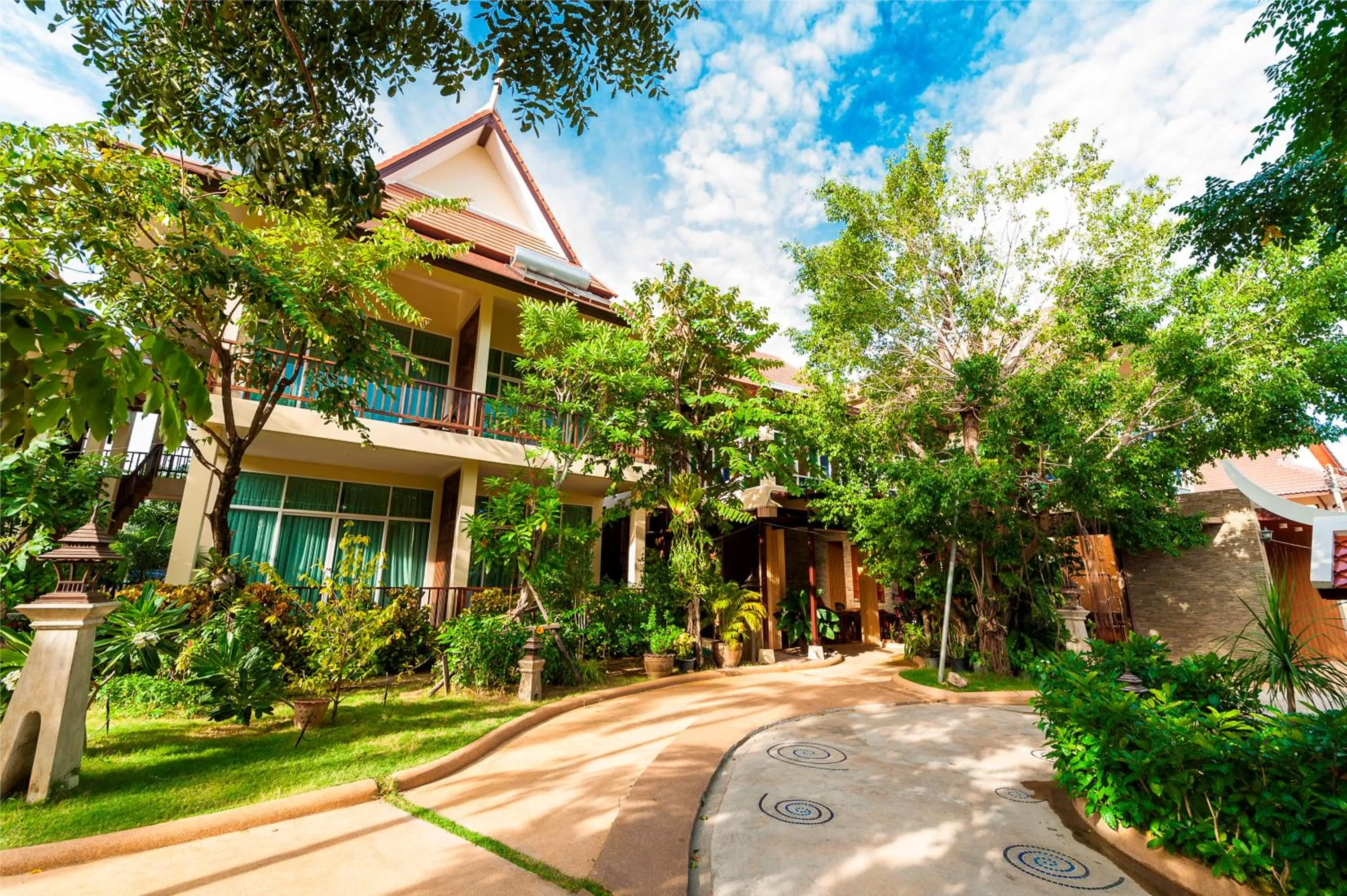 Natural landscape in Pattra Vill Resort