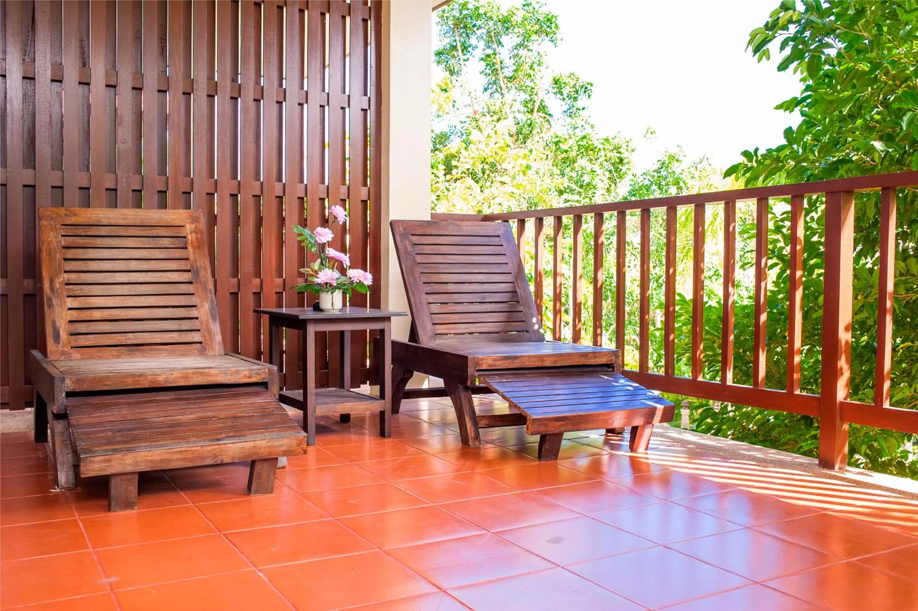 Balcony/Terrace in Pattra Vill Resort